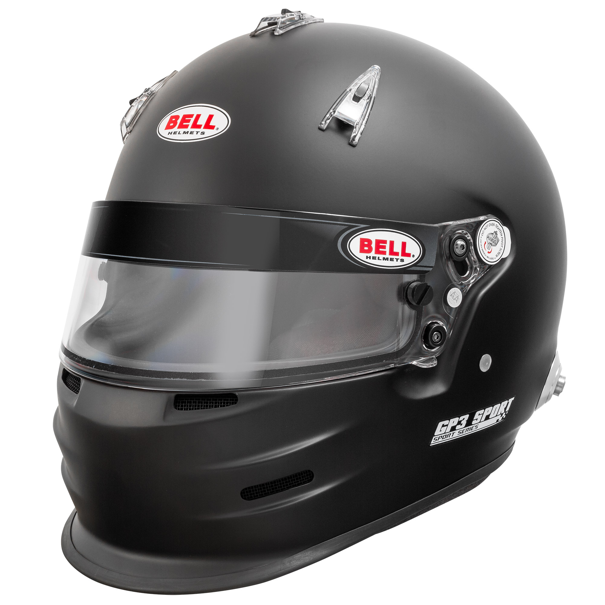 Bell GP3 Sport FIA Approved Racing Race Car Crash Helmet Lid Matte