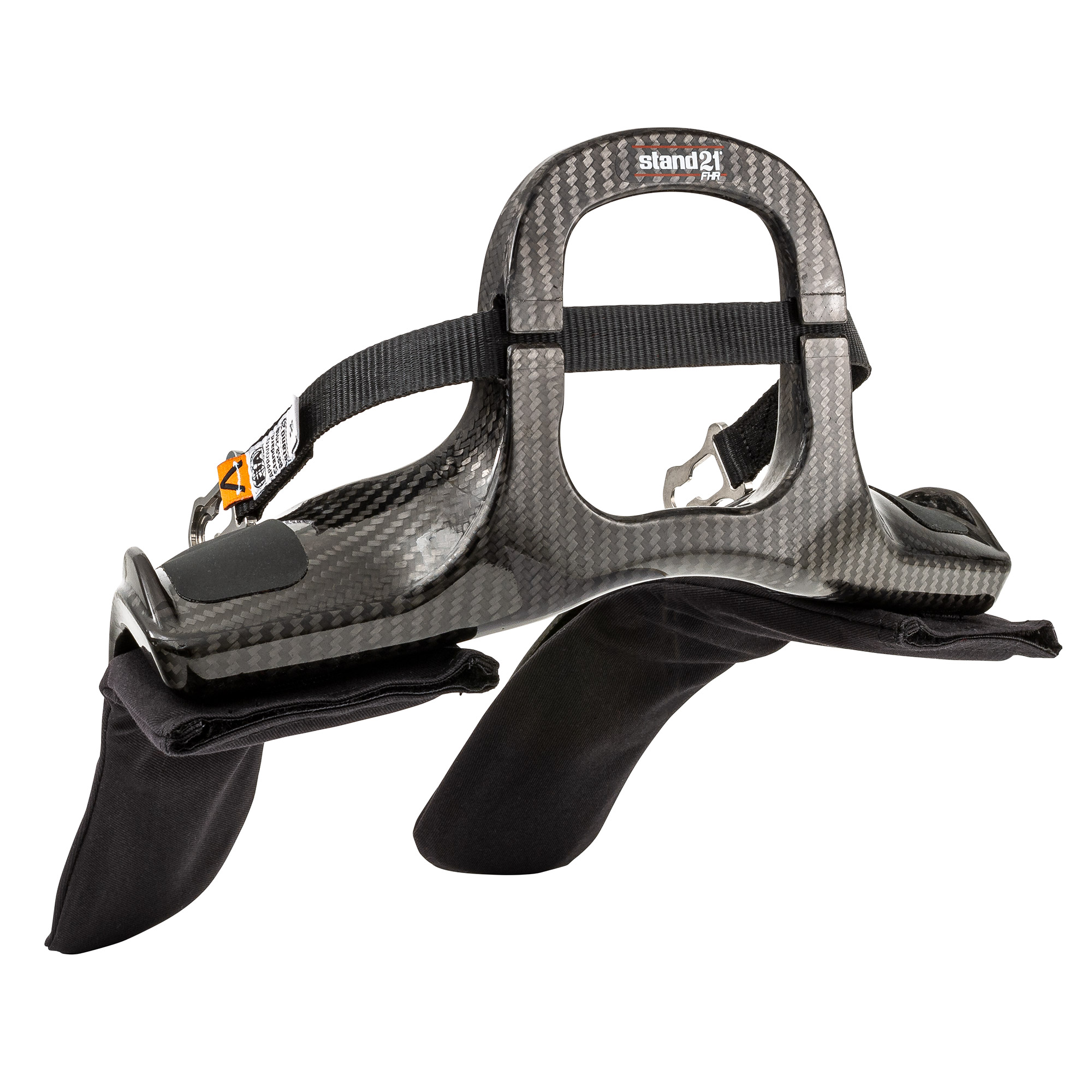 ウェア faruHANS stand21 FEATHERLITE Stand21 Featherlite Head And Neck Restraint @ Competition