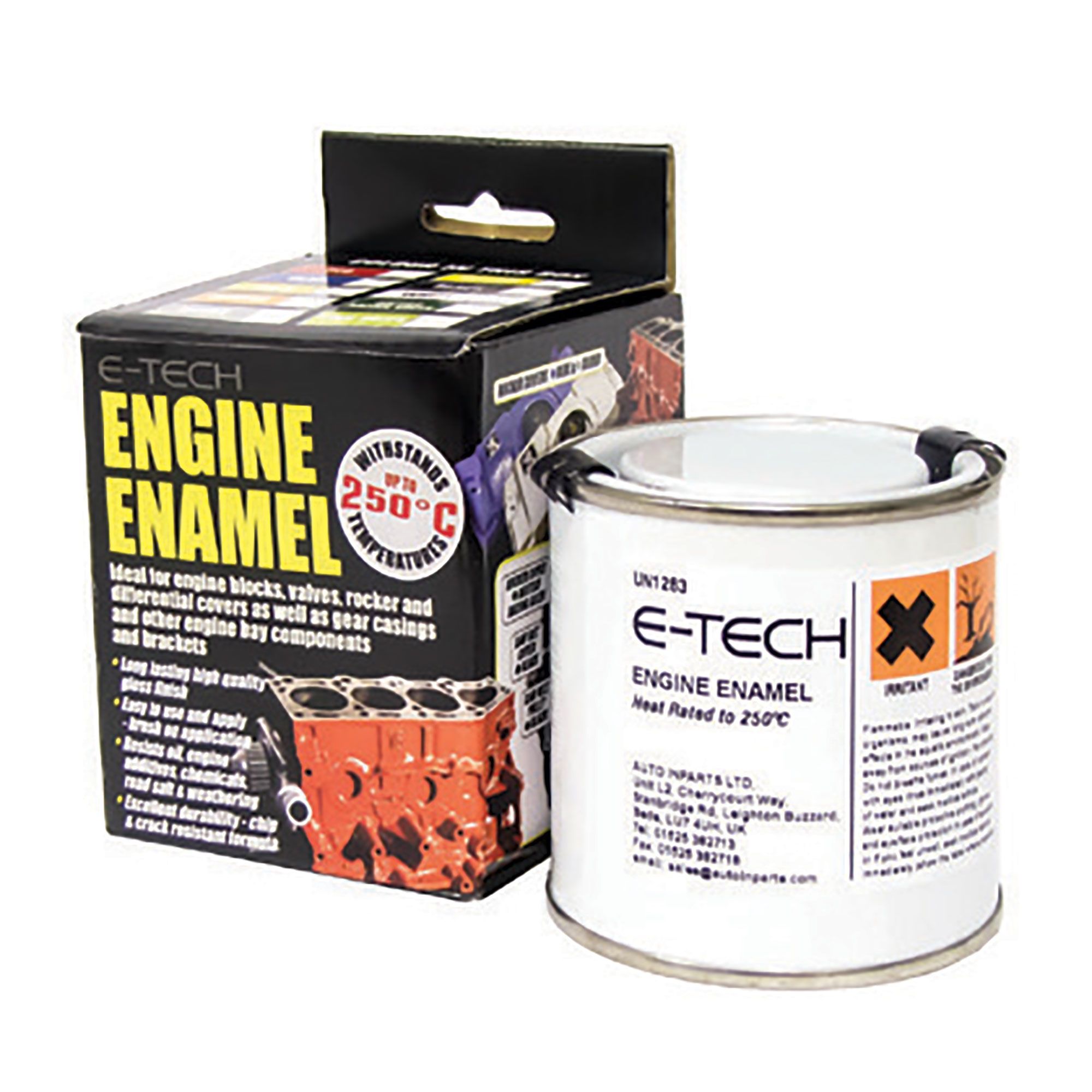 ETech Engineering Engine Enamel Paint For Blocks/Cylinder Heads/Covers