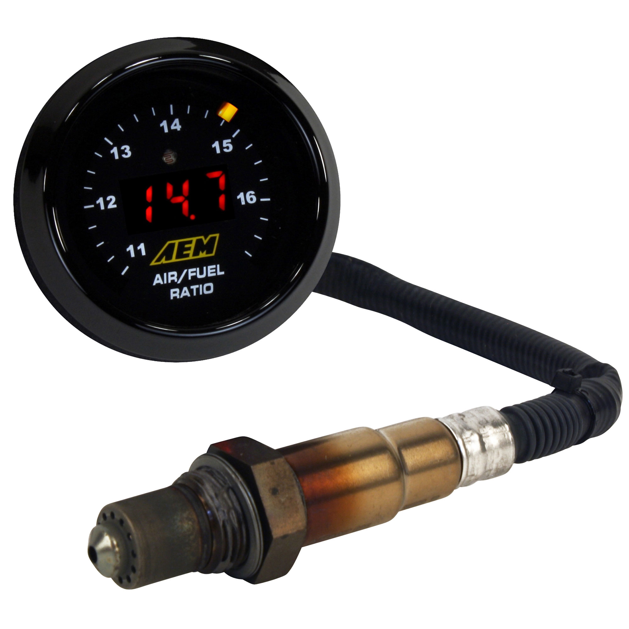 AEM Digital Wideband UEGO Bosch LSU 4.9 O2 Sensor for 30-4110 Gauge Replacement