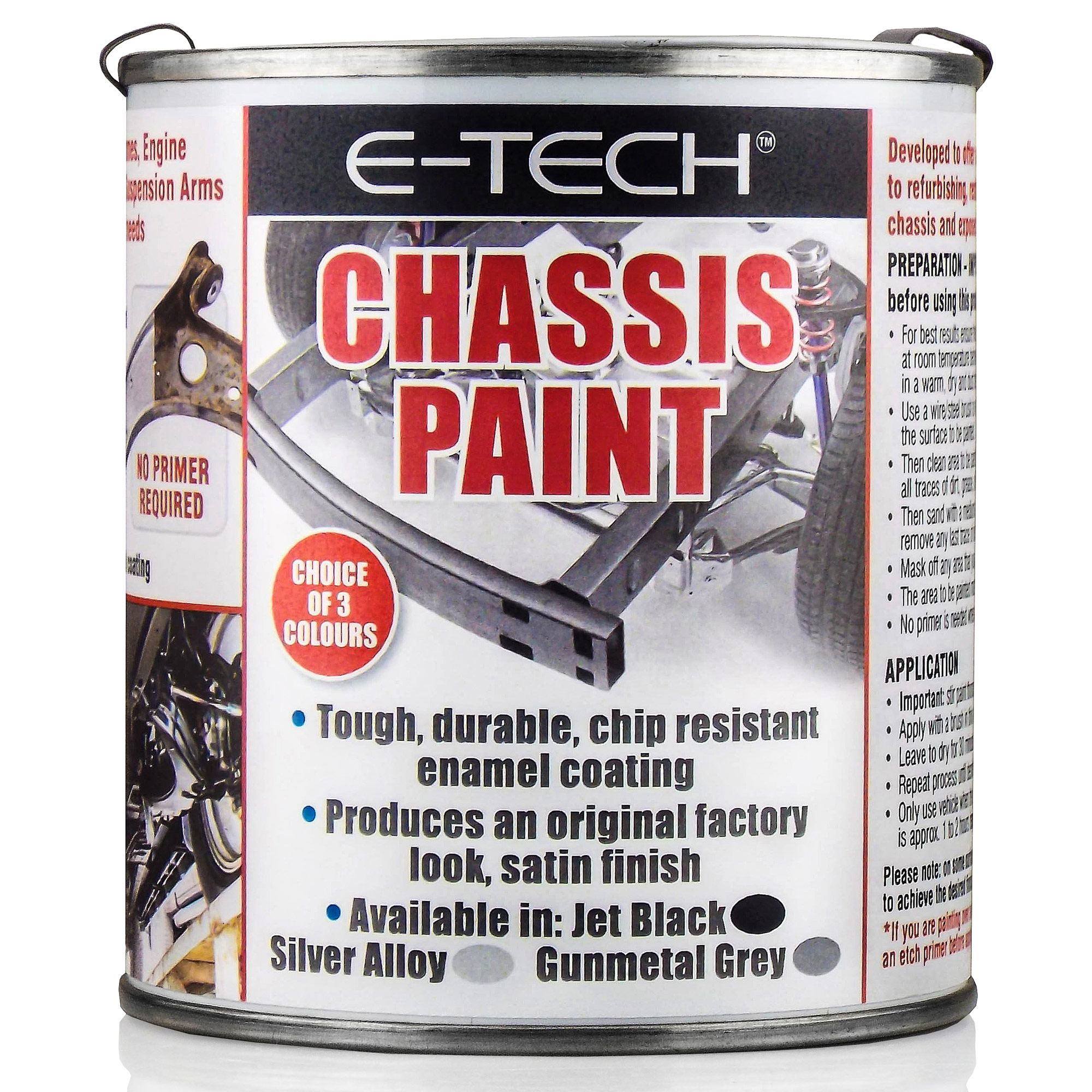 ETech Engineering Chassis Paint, Gunmetal Grey 500ml eBay