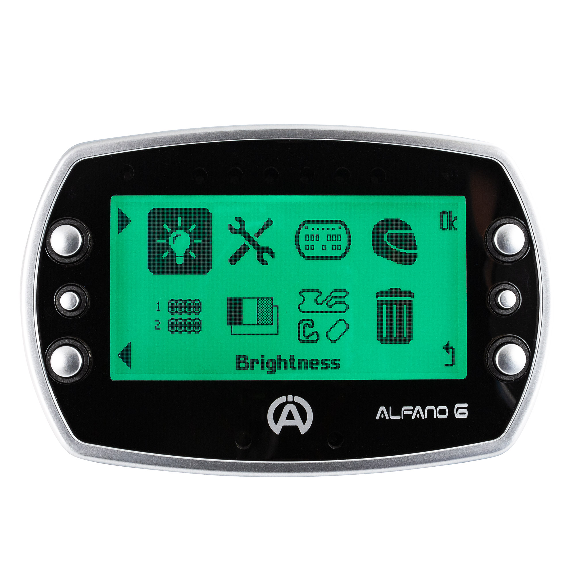 Alfano 6 GPS Kart Race Lap Timer / Data Logger Engine RPM And Water