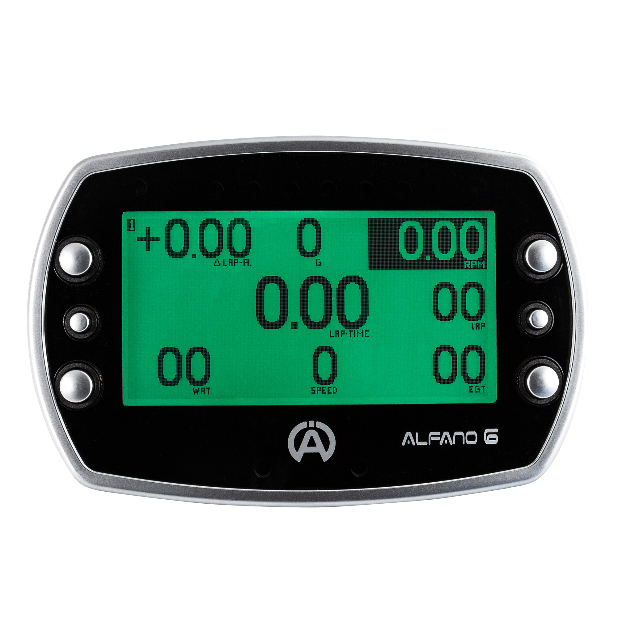 Alfano 6 GPS Kart Race Lap Timer / Data Logger Engine RPM And Water