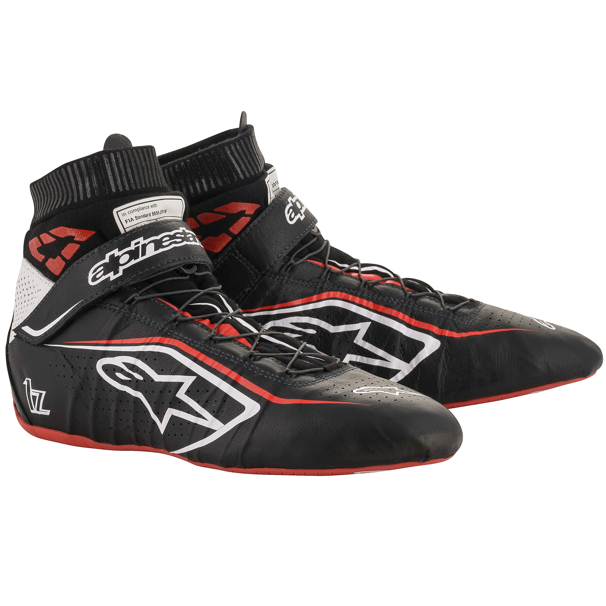 Alpinestars FIA 8856-2018 Tech 1-Z V2 Race Kangaroo Leather Boots ...