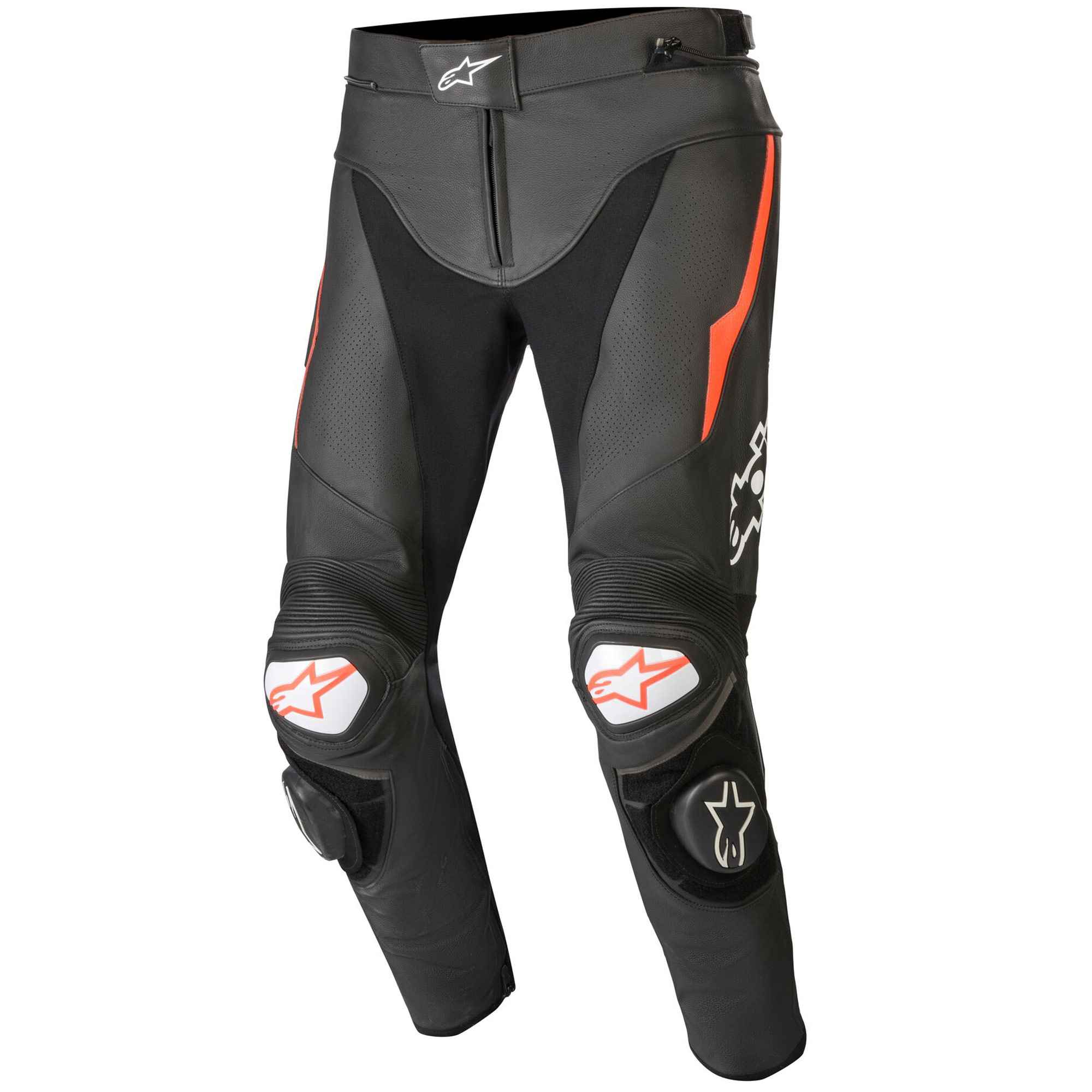 Alpinestars Track V2 Leather Motorcycle Bike Biking Riding Pants | eBay