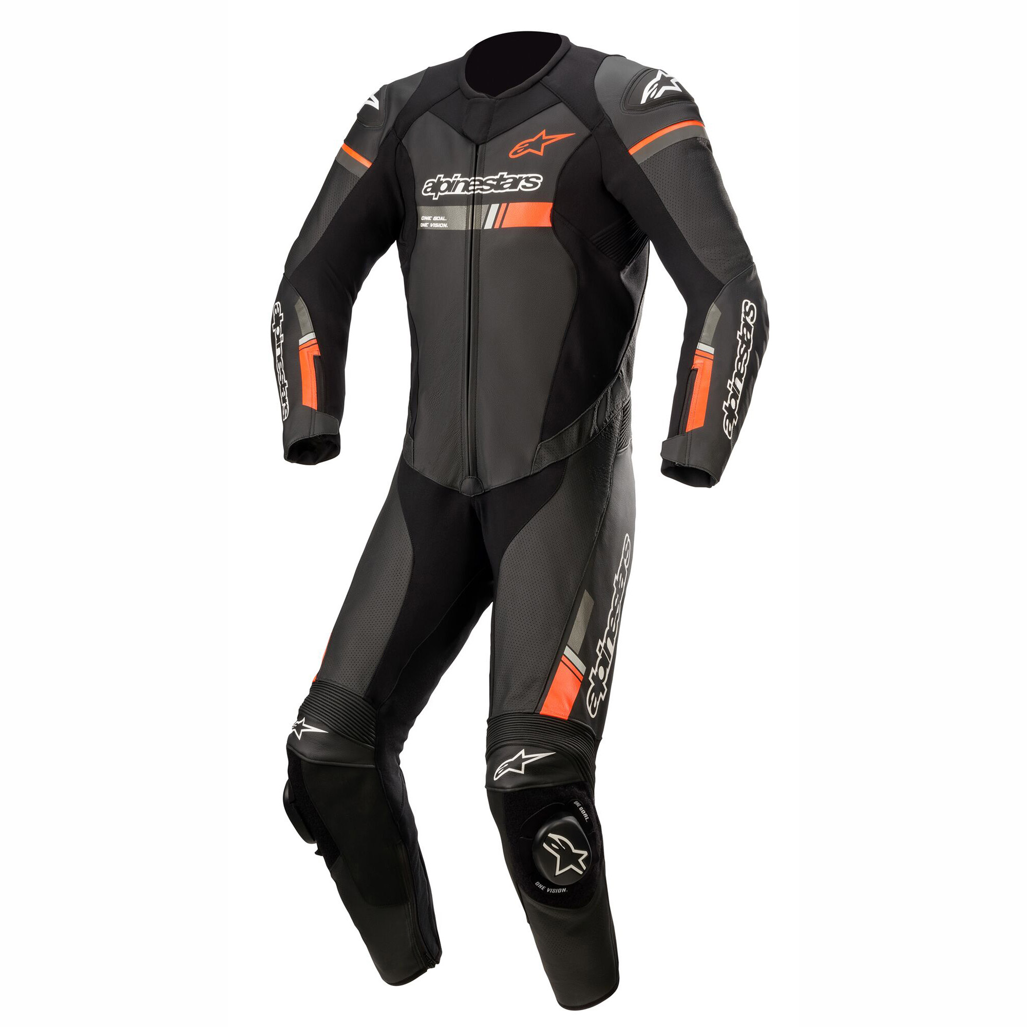 Alpinestars GP Force V2 Chaser 1PC Leather Motorcycle Bike CE Suit - Picture 8 of 9