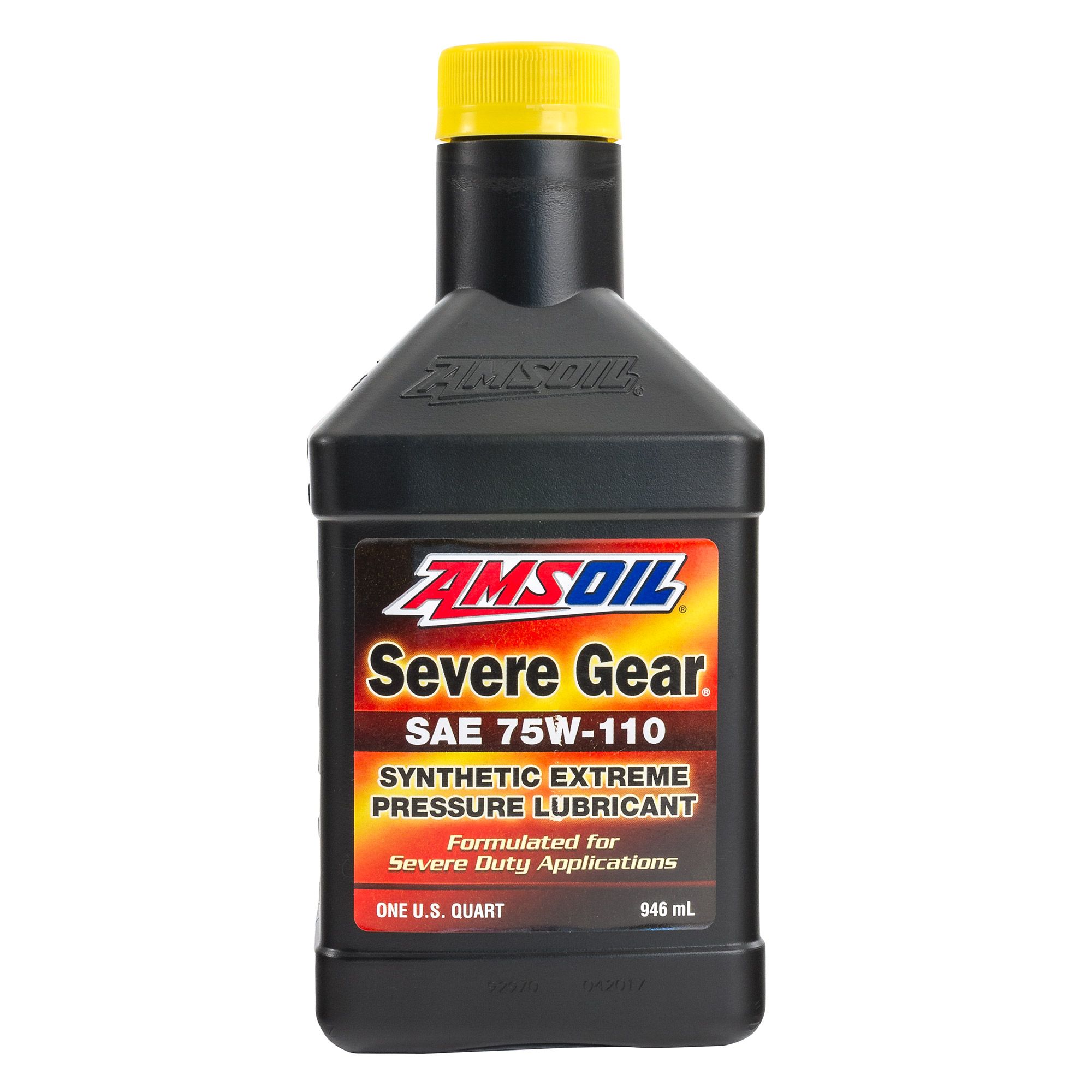 Amsoil Severe Gear Oil (Synthetic). 75W90, 75W110 & 75W140 1 US Quart
