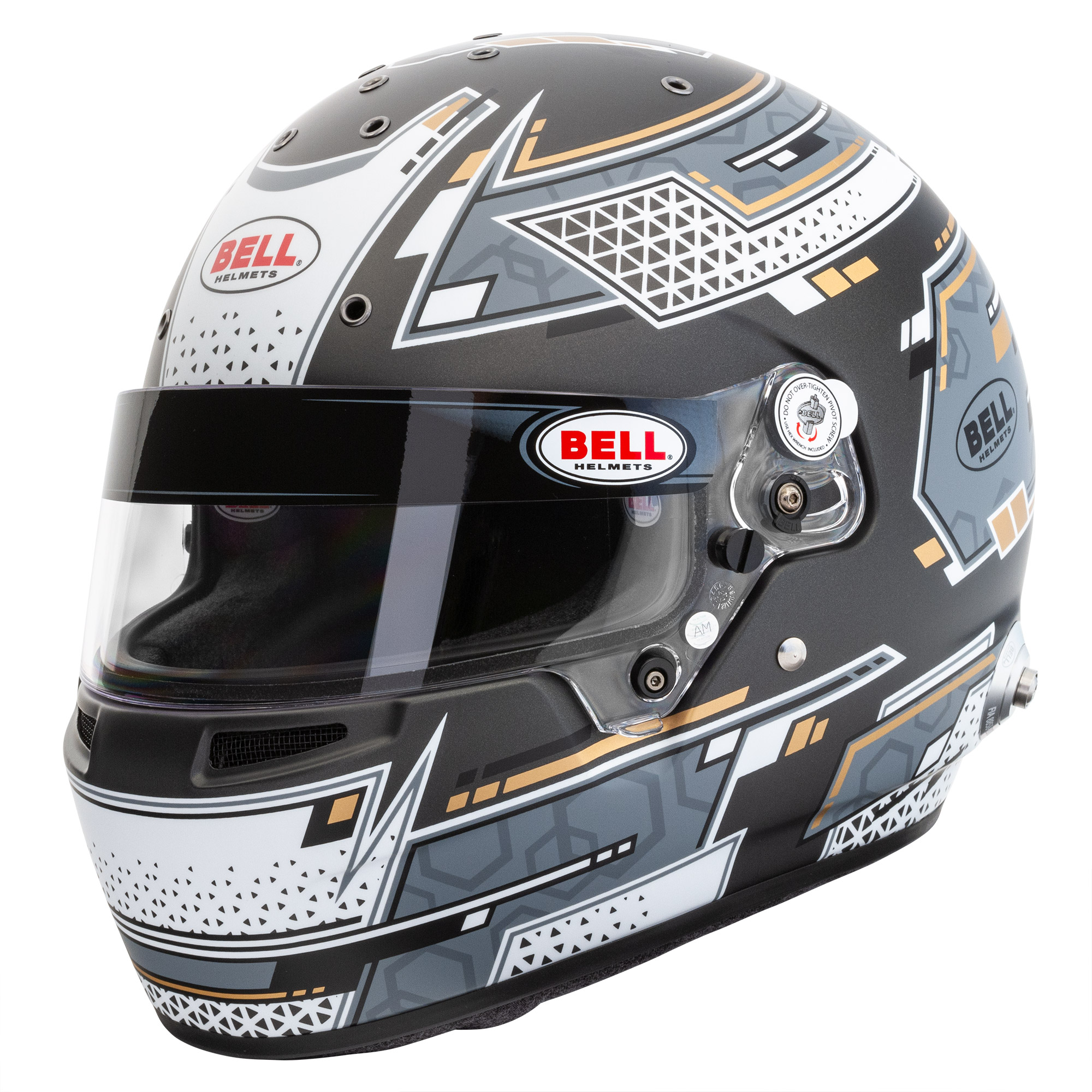 Bell RS7 Pro Helmet - FIA 8859-2024 Approved, FHR Posts (Motorsport, Race) - Picture 46 of 46
