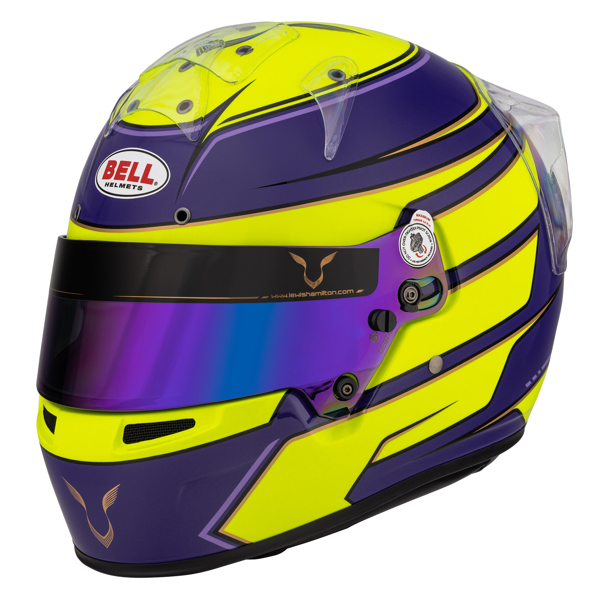 Bell KC7-CMR Kart Helmet - Lewis Hamilton 2022 (Snell-FIA CMR-2016 Approved)