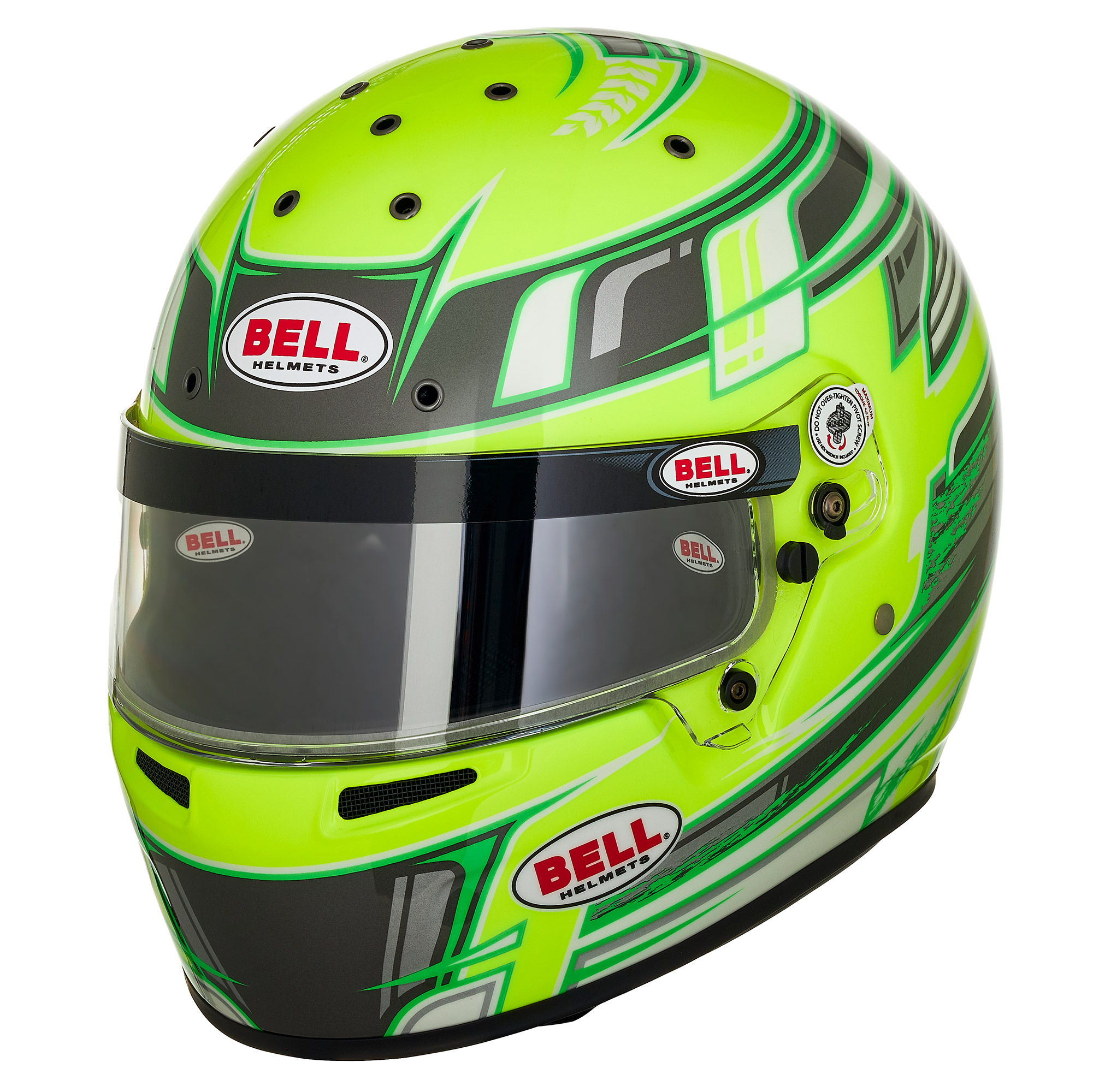 Bell KC7-CMR Kart Helmet - Snell-FIA CMR-2016 Approved, Ultra Lightweight - Picture 47 of 49