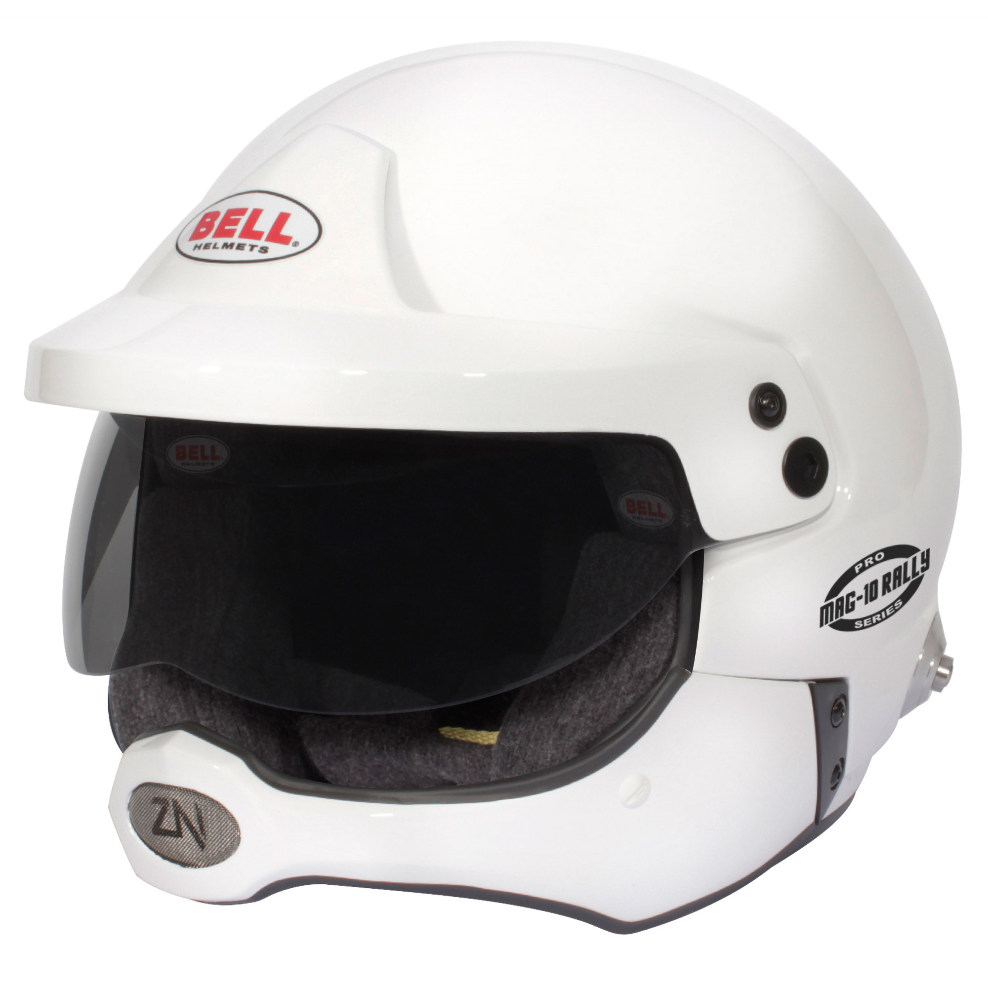 Casco Bell Mag-10 Rally Pro - Aprobado por la FIA 8859-2024, Intercomunicador ZeroNoise - Imagen 9 de 13