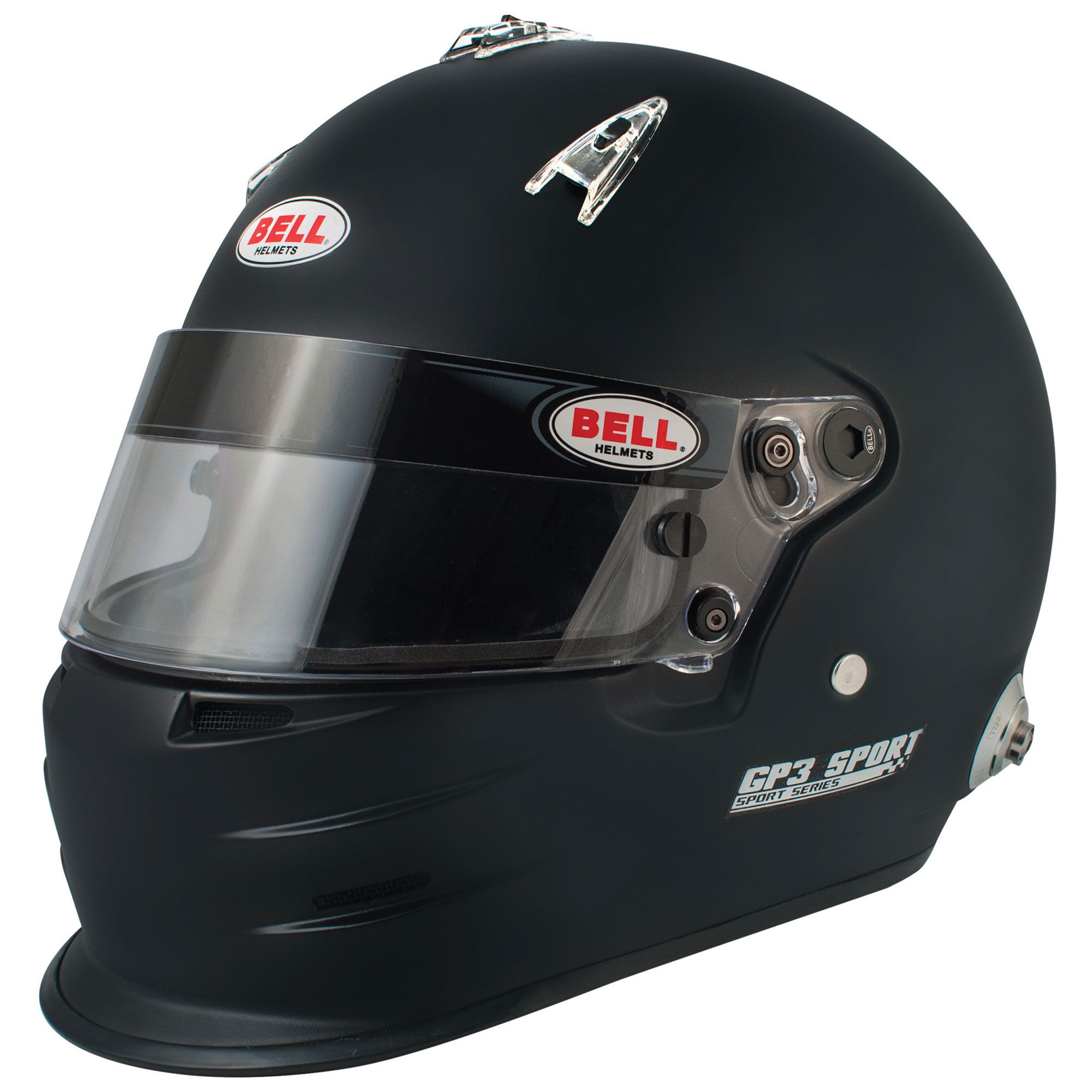 Bell GP3 Sport FIA Approved Racing Race Car Crash Helmet Lid Matte Black eBay