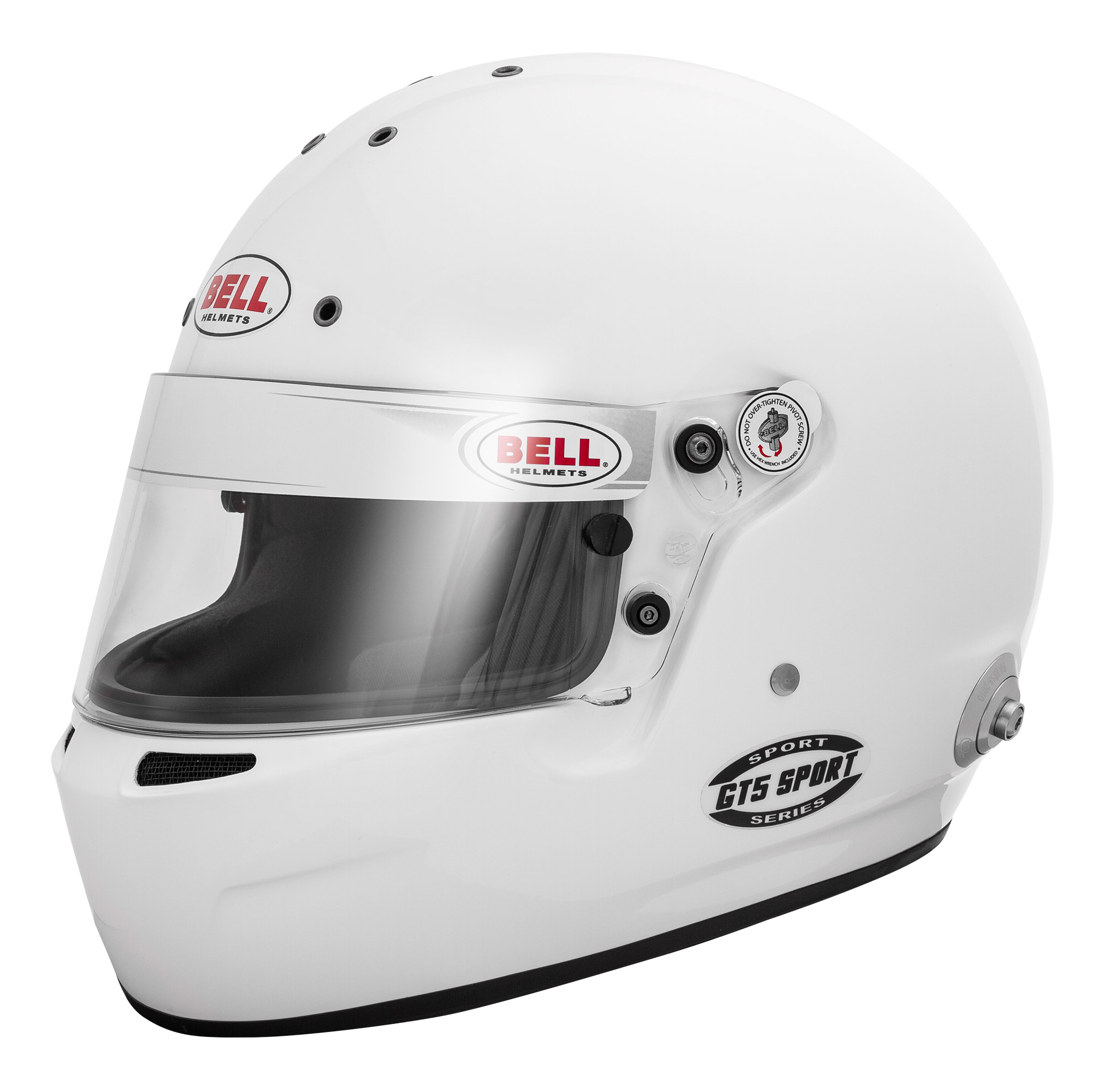 Bell GT5 Sport FIA Approved Race Racing Competition Helmet - White | eBay