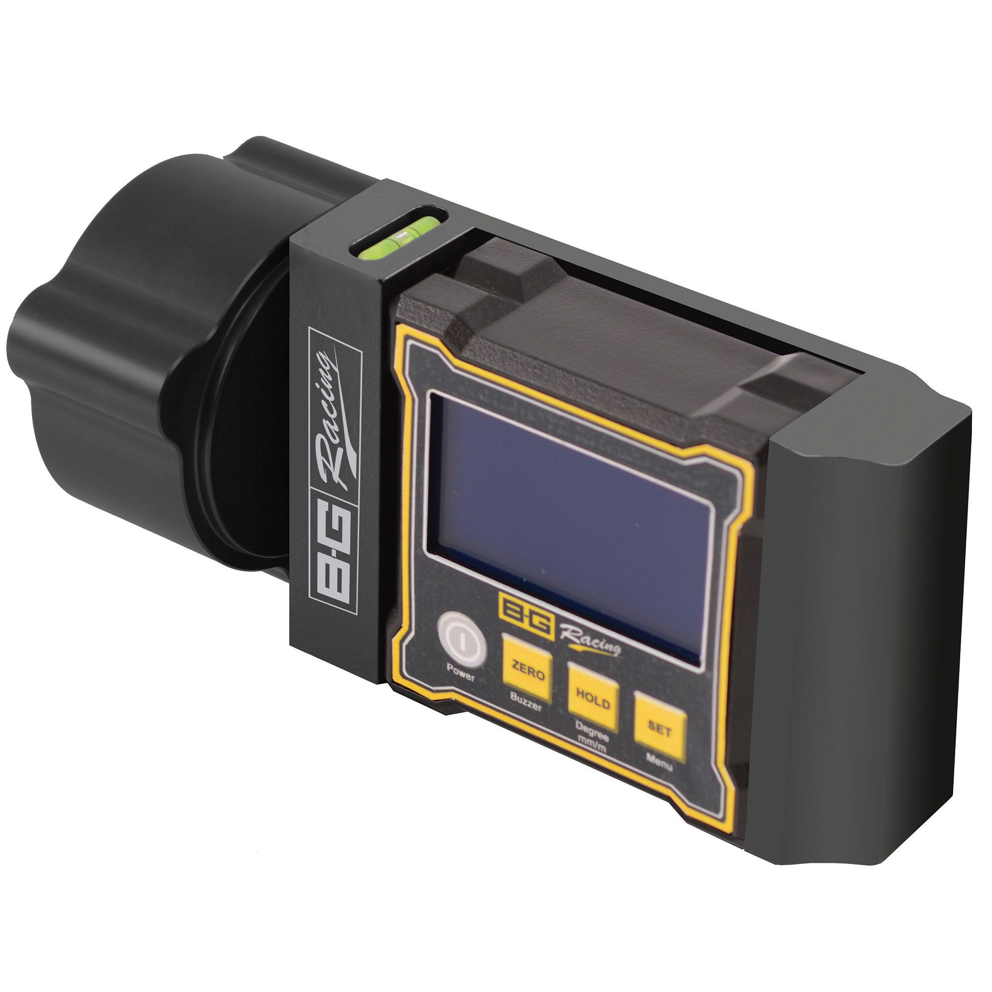 BG Racing Billet Digital Castor / Camber Gauge With Adaptor