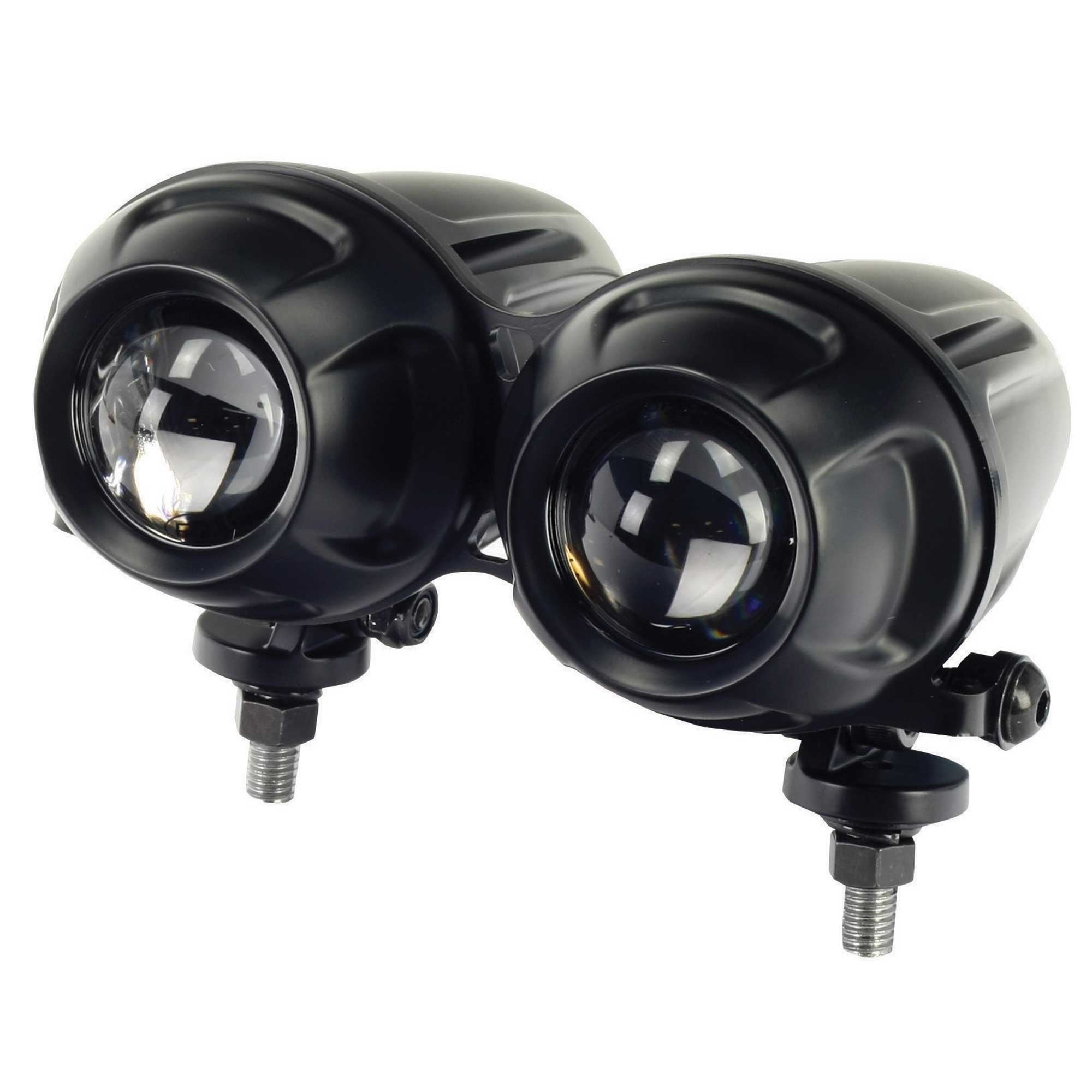 BikeIt Dominator 2.0 Twin Projector H1 Motorcycle / Bike Headlight UK