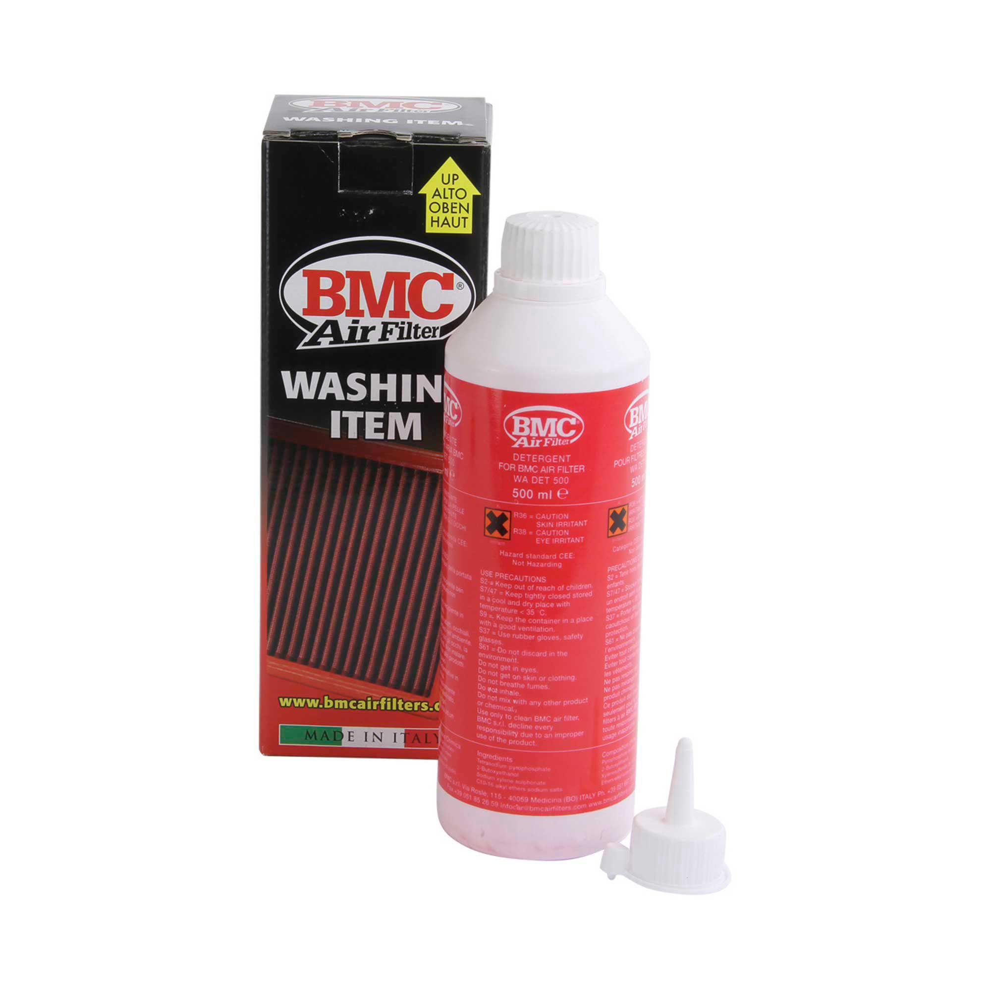 BMC Air Filter Cleaning Detergent Bottle Use With BMC Cotton Air