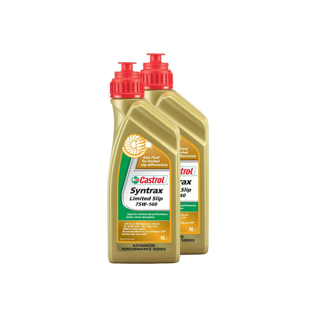 Castrol Syntrax LSD/Limited Slip SAE 75W140 Synthetic Gear Oil 1 Litre