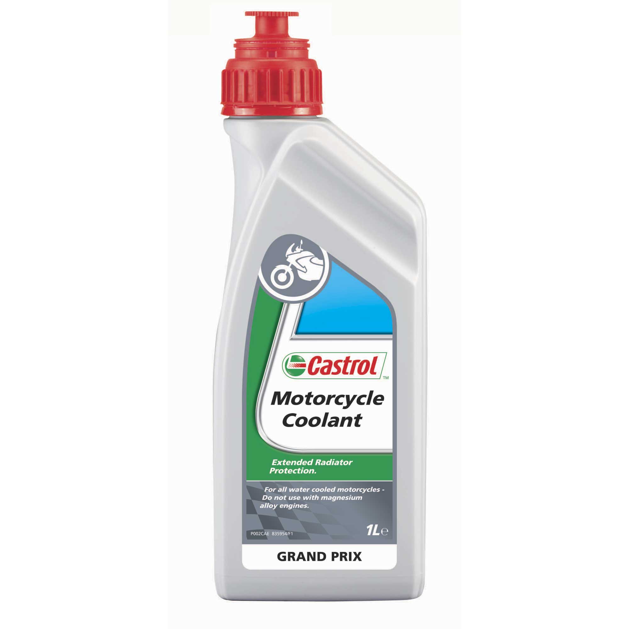 1 x 1L / 1 Litre Castrol Motorcycle/Bike Anti Freeze / Coolant 1
