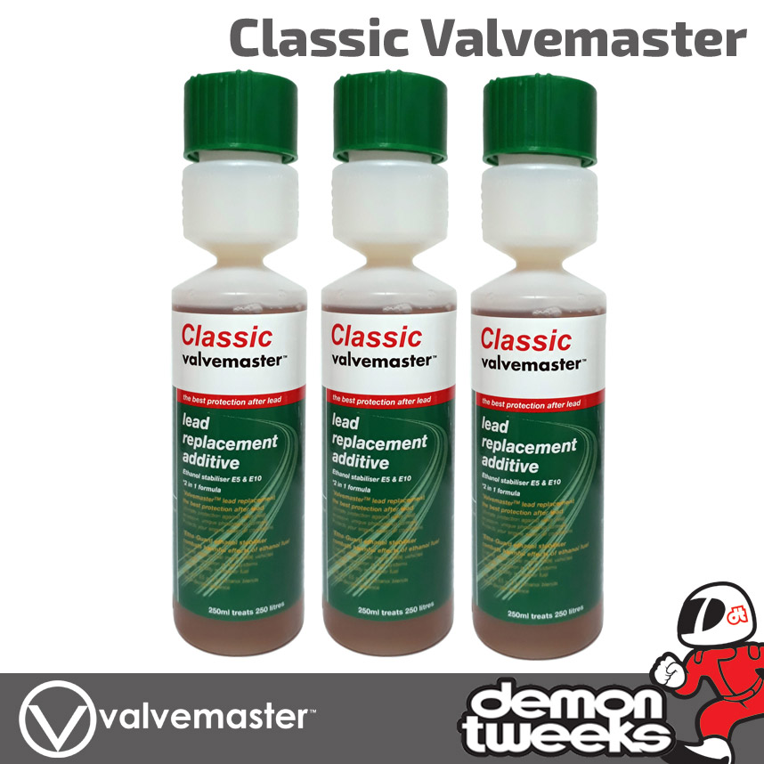 Classic Valvemaster Lead Replacement Fuel / Petrol Additive 3 x 250ml