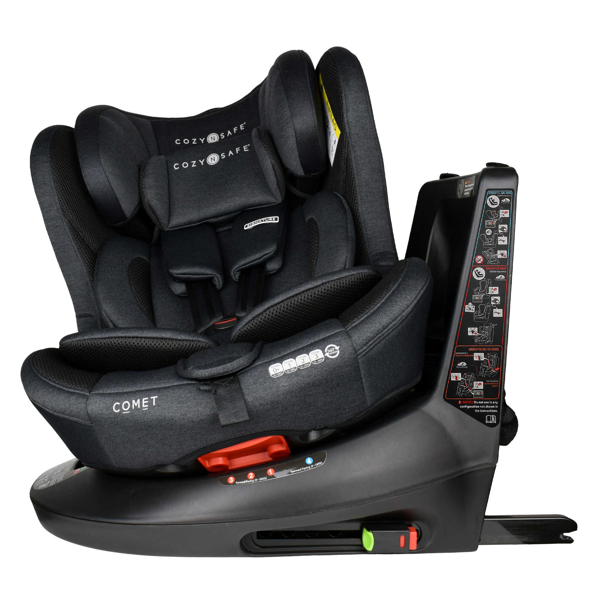 Rear facing car seat group sales 123 isofix