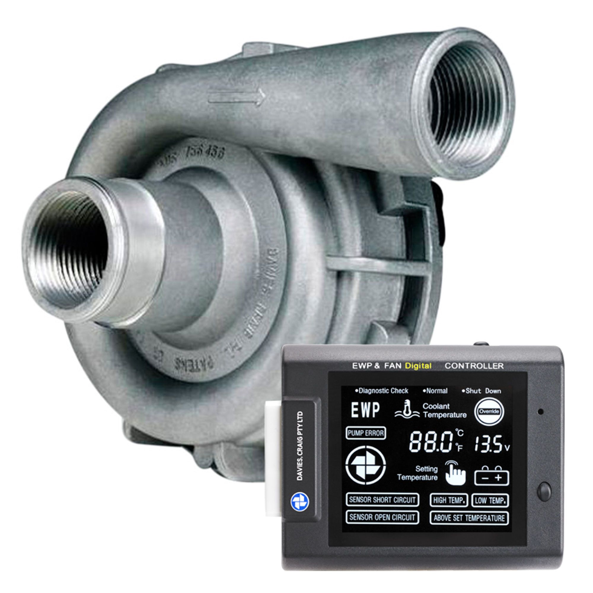Davies Craig EWP115 Alloy Water Pump & Digital Controller With LCD