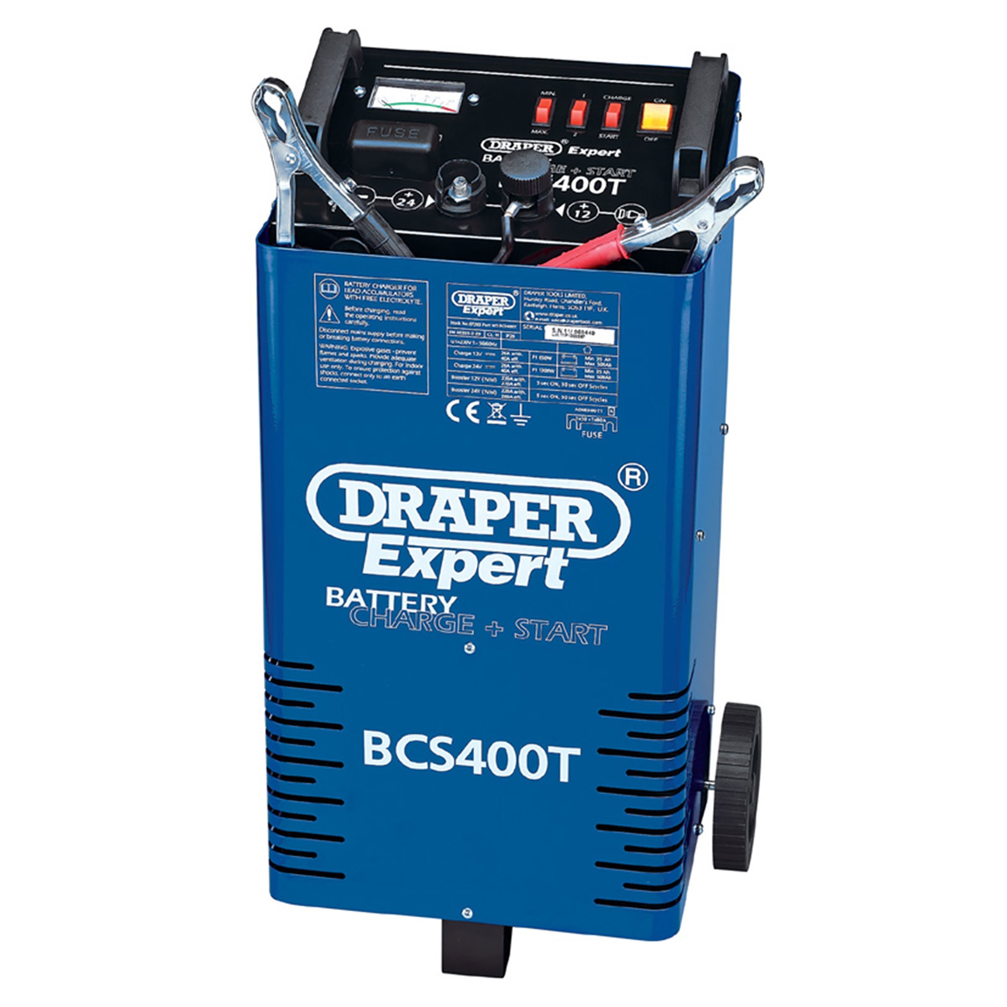 starter charger and car battery