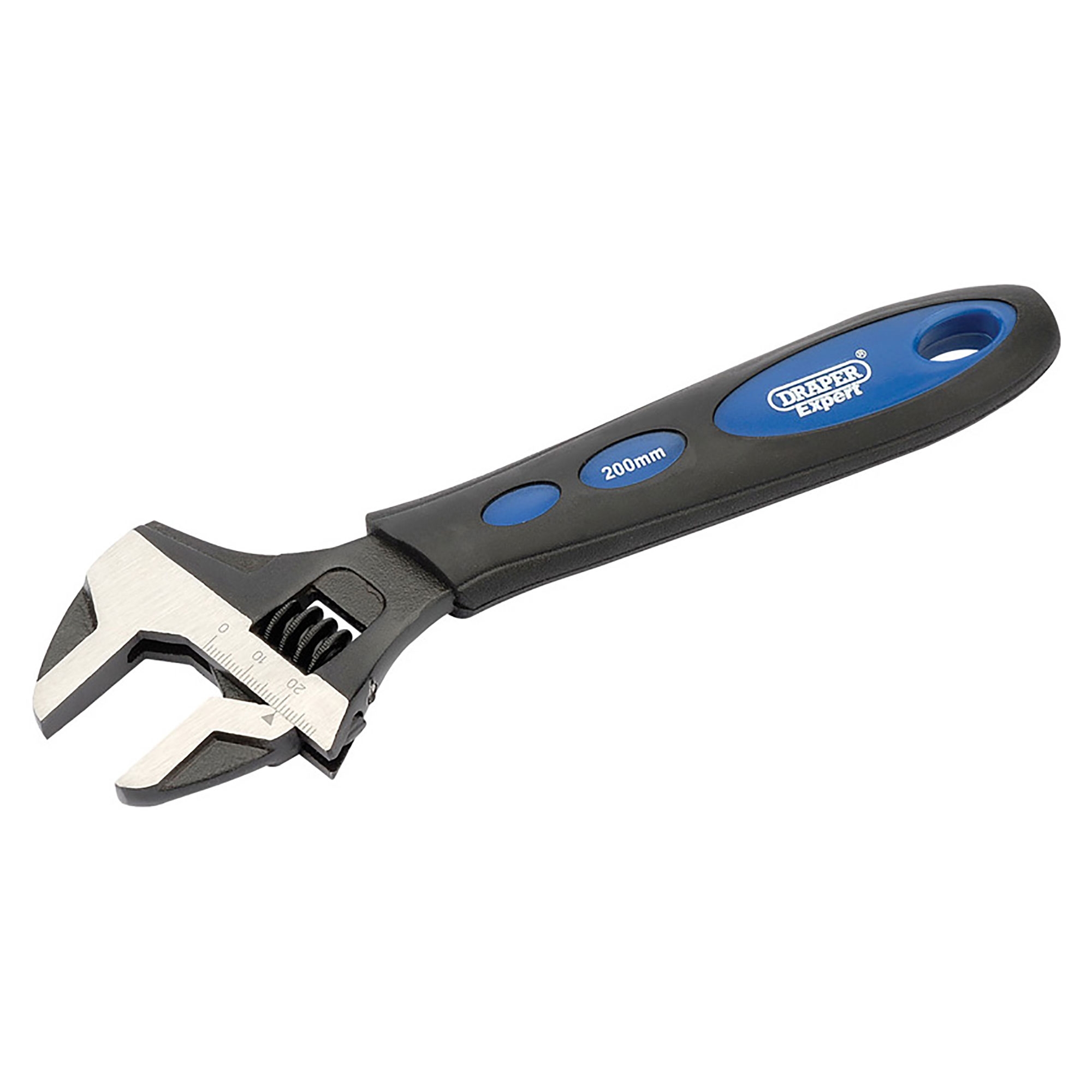 Draper Expert 200mm Soft Grip Crescent-Type Adjustable Work Wrench ...