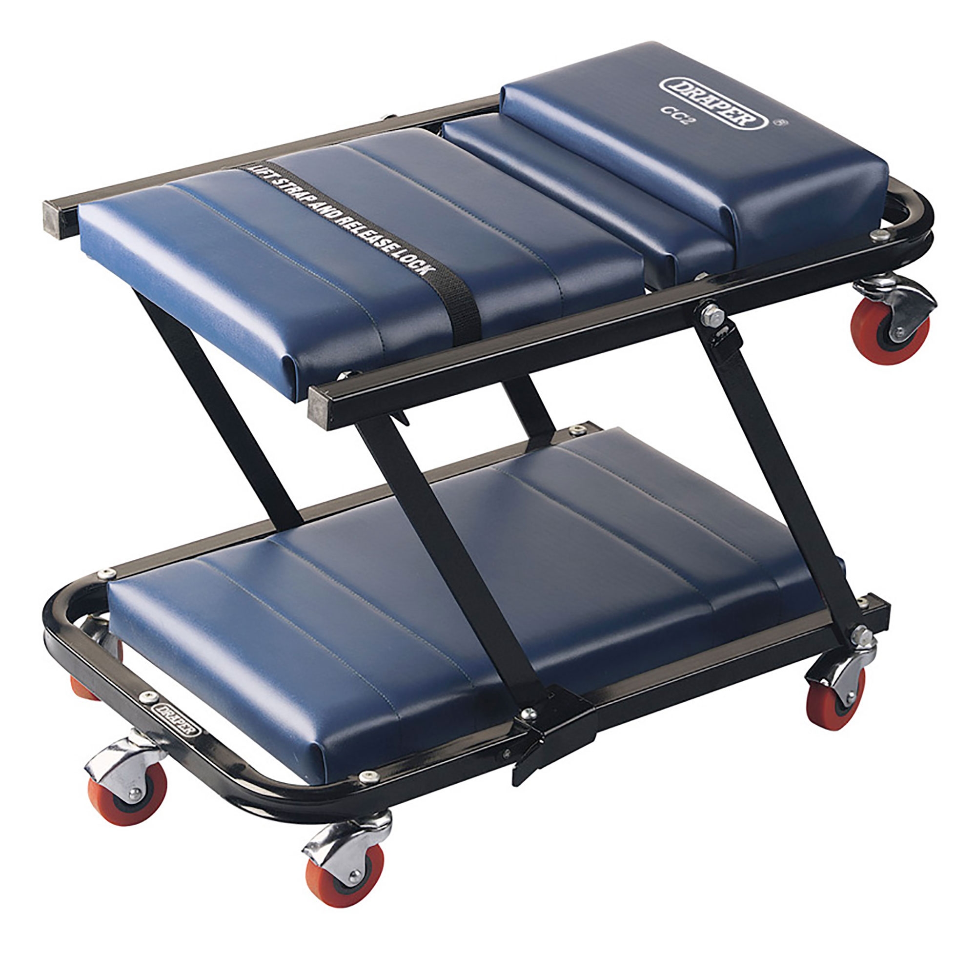 Draper Garage/Car Mechanics Car Creeper Board Trolley And Seat - 56224 ...