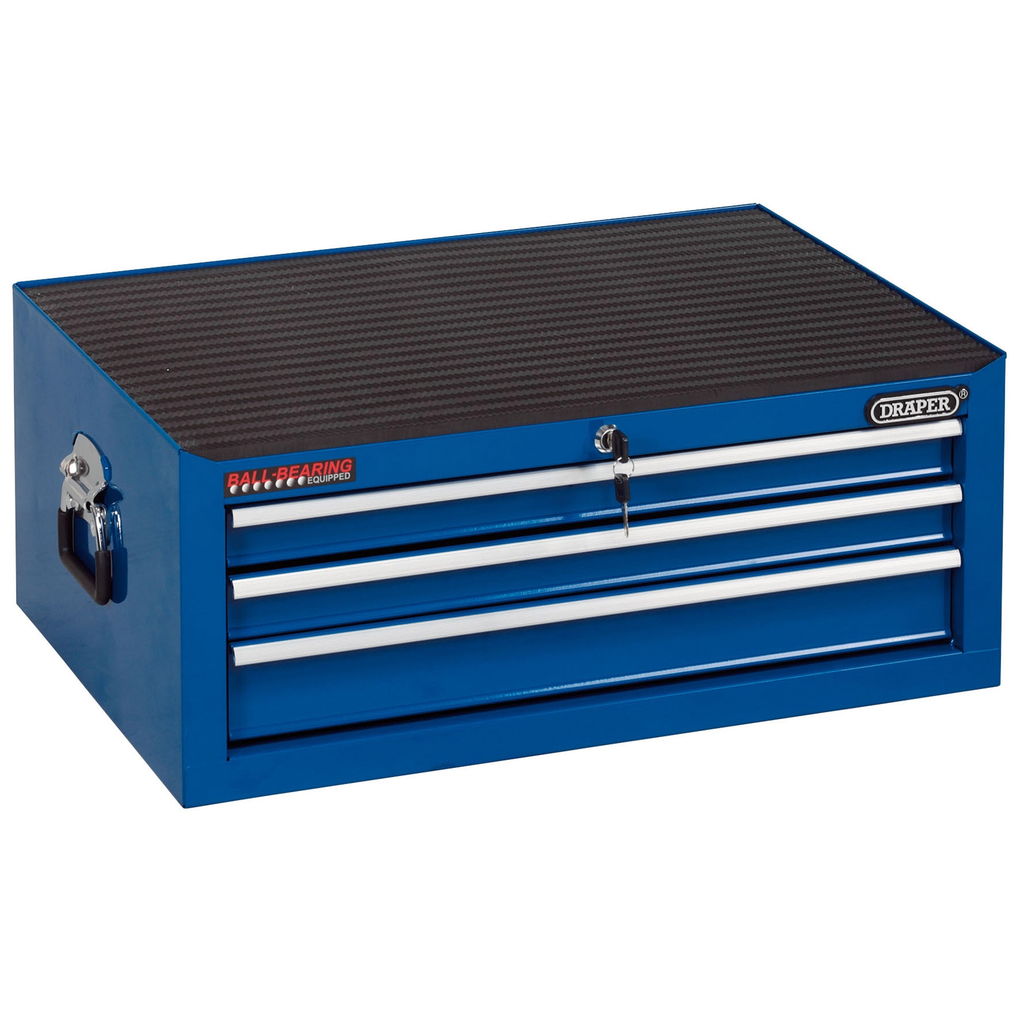 Draper 3 Drawer Blue Intermediate Garage Work Tool Storage Chest ...