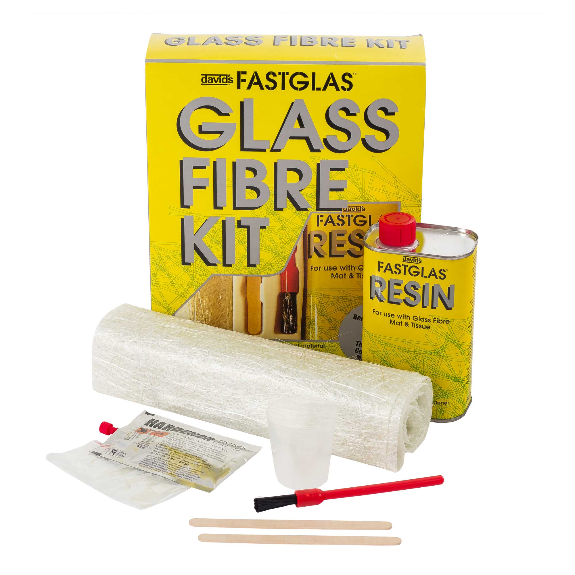 David's Fastglass Glass Fibre Kit 250ml Preparation / Repairs / eBay