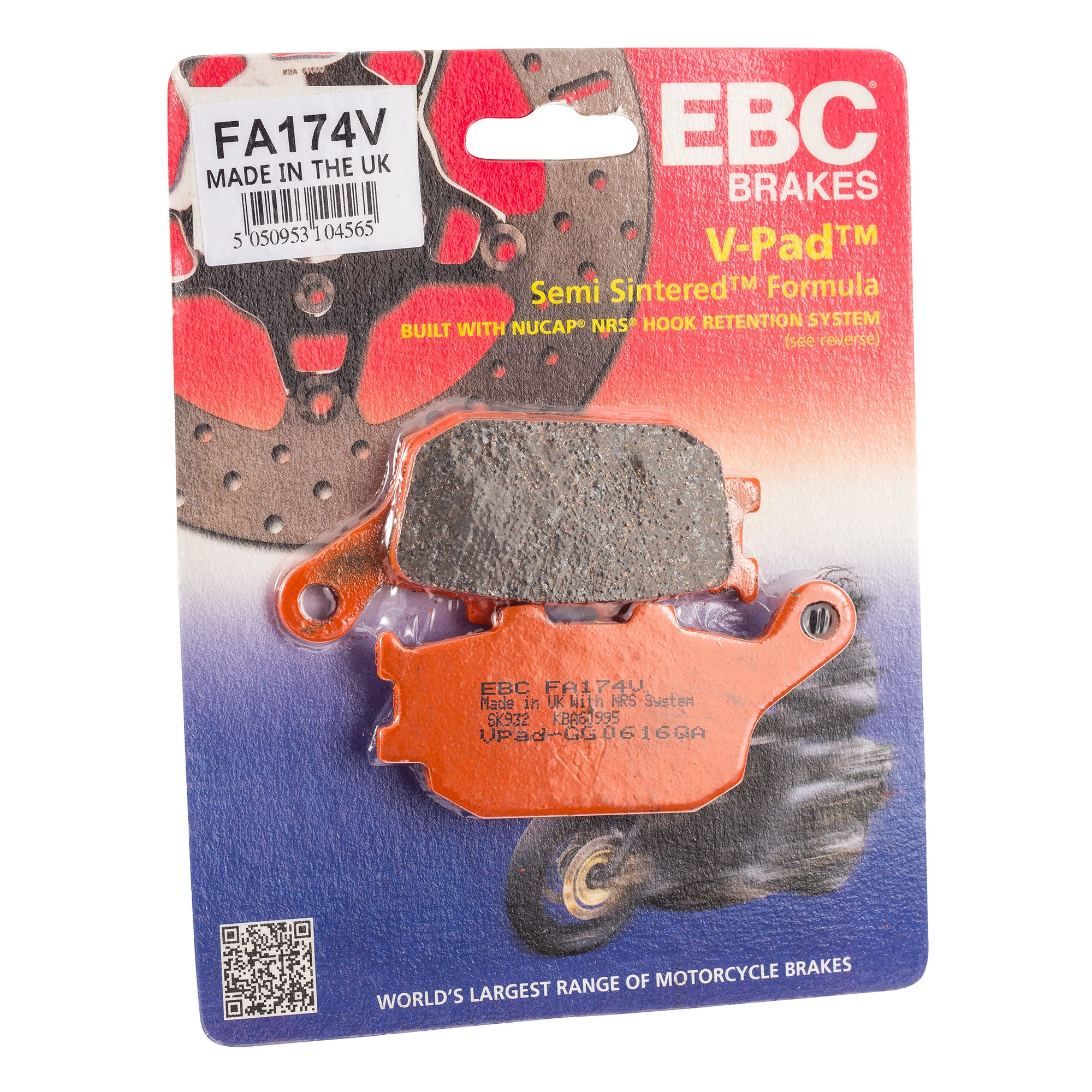 EBC Semi-Sintermetall Bremsbeläge FA063V