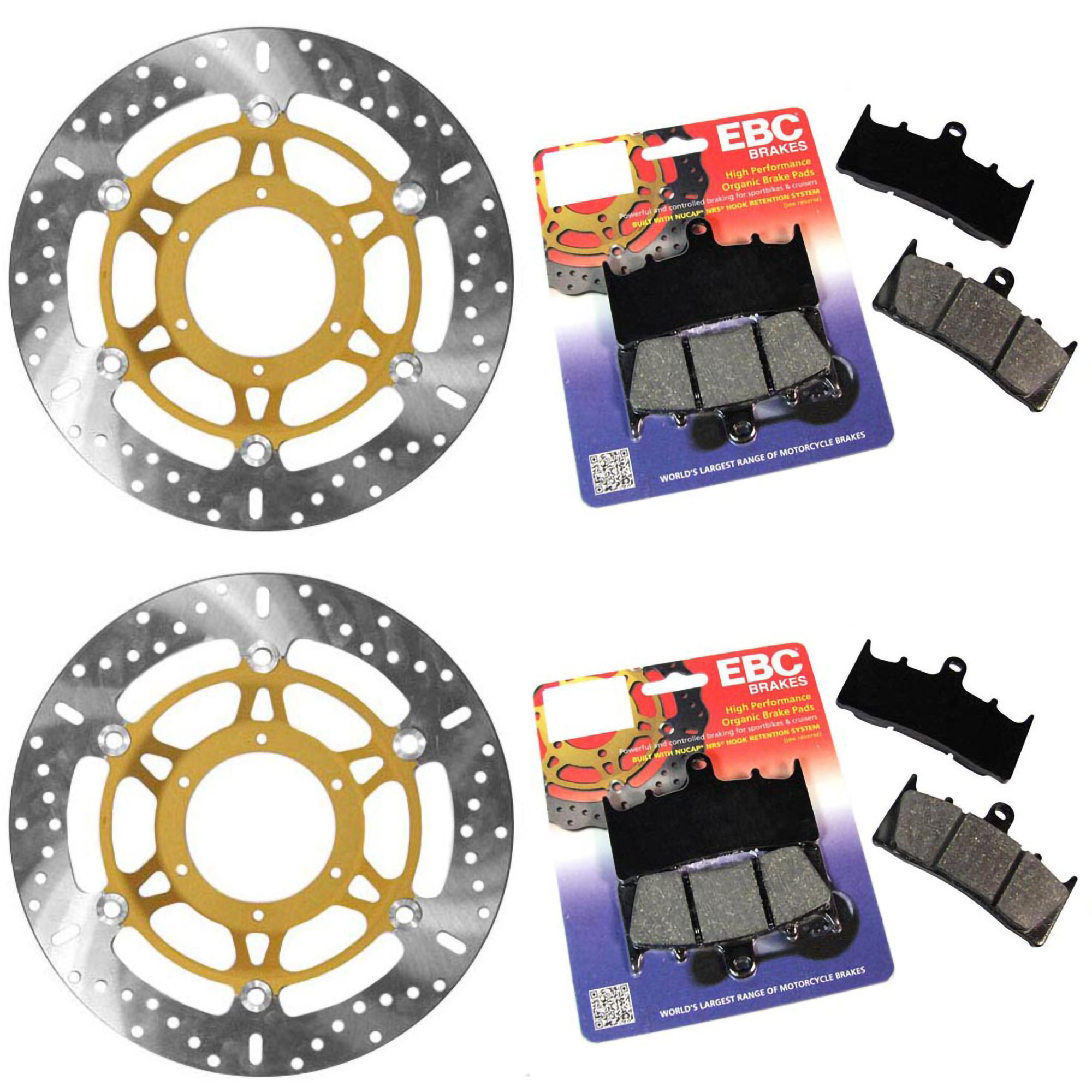 Rear brake Pad Set for Honda RVF750 RC45 VFR400 NC30 VFR750 RC30 RVF400