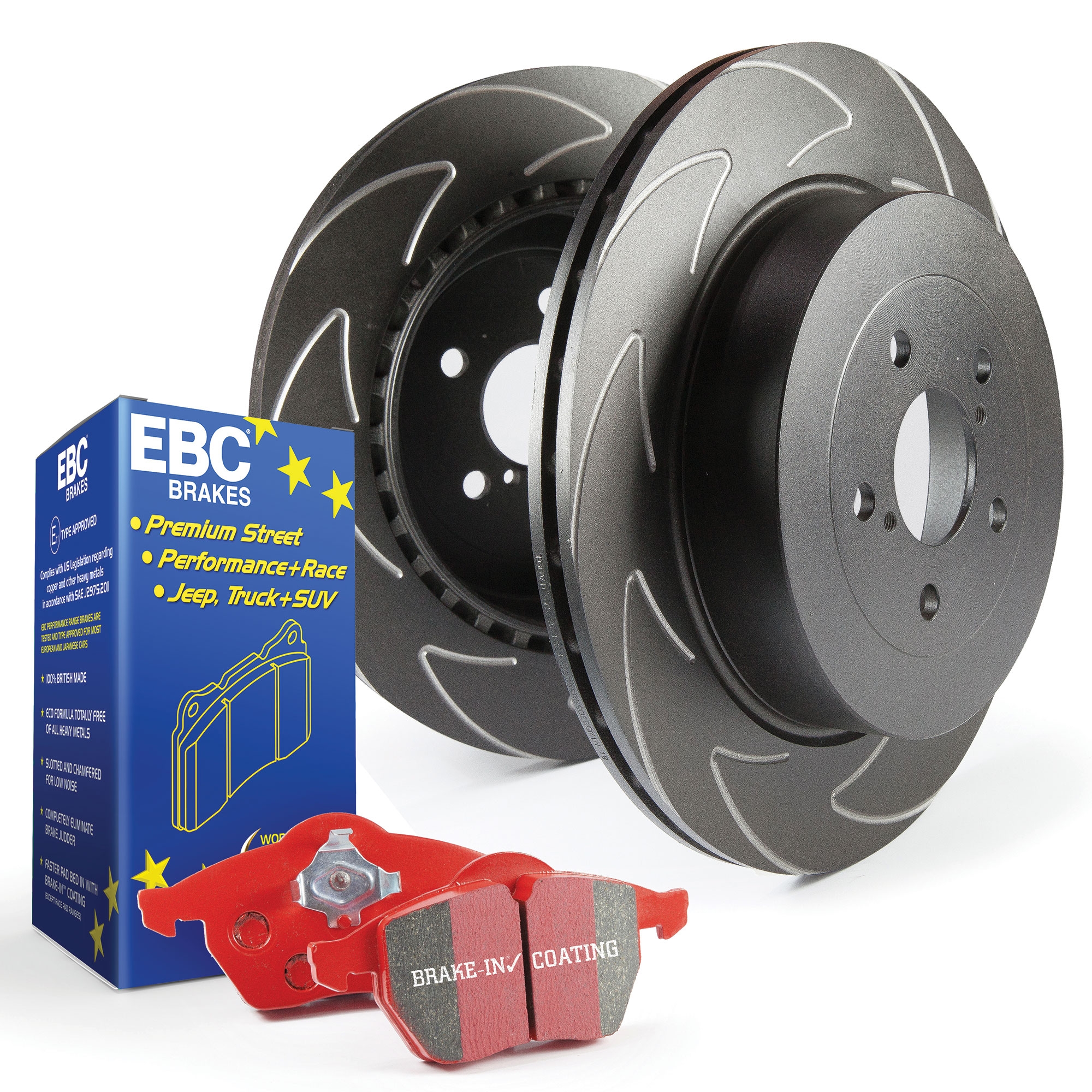 Ebc Rear Bsd Brake Discs Redstuff Pads Kit For Vw Golf Mk6 Gti 2 0 Edition 35 Ebay