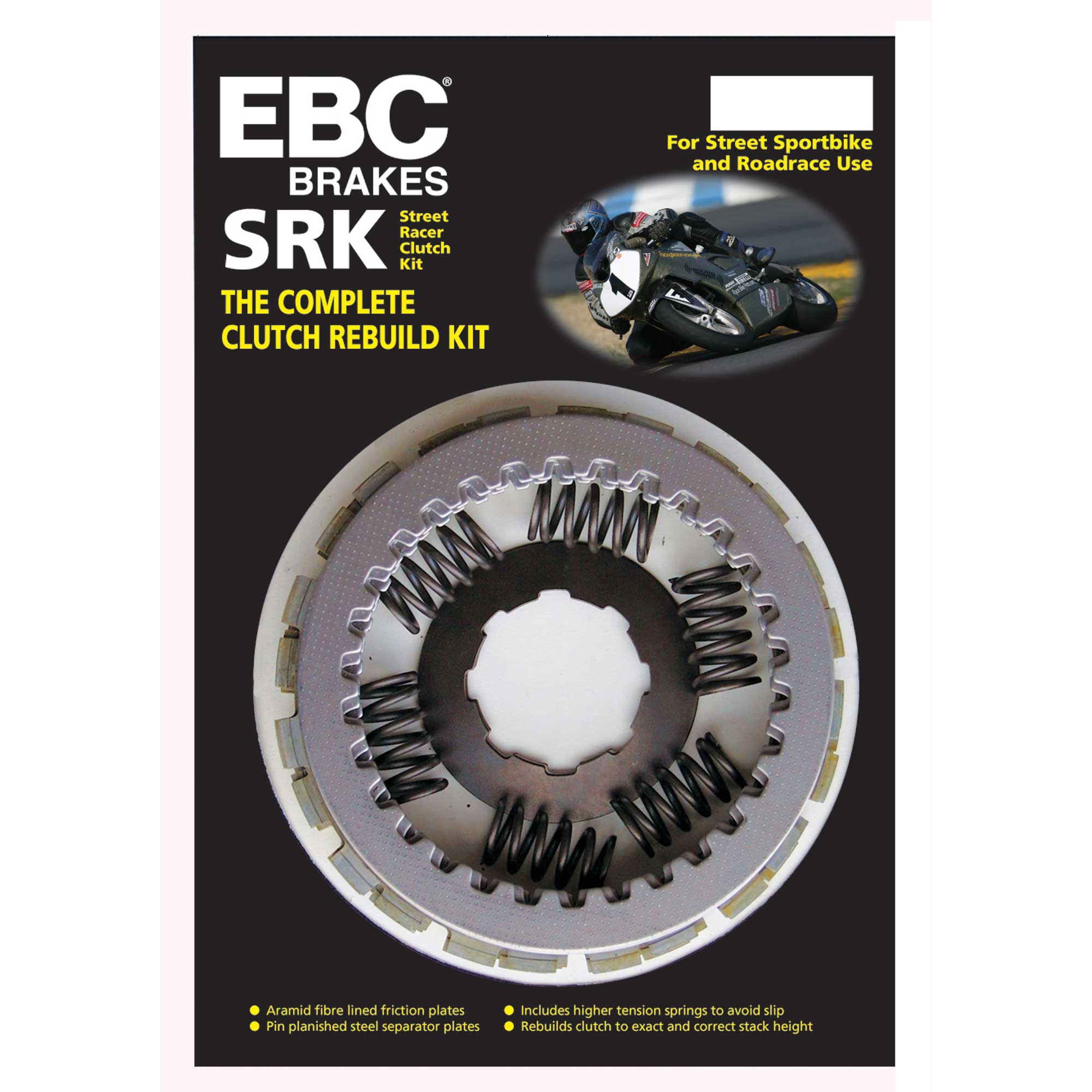 13S1 EBC SRK Complete Clutch Kit For Yamaha 2010 YZF-R6