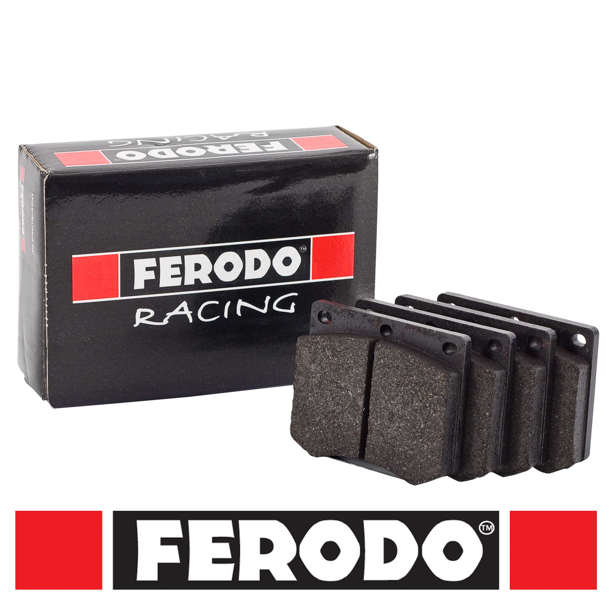 2005-2007 Ferodo DS3000 Rear Brake Pads for Mitsubishi Evo 9 2.0 FCP1562R