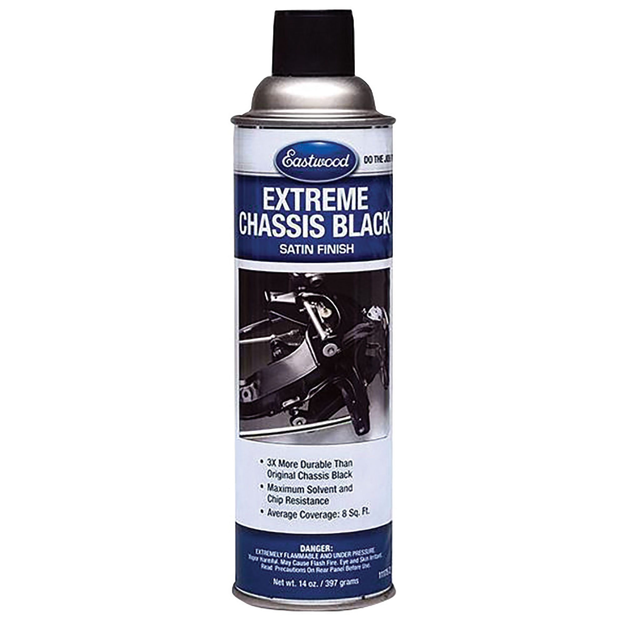 Eastwood Extreme Chassis/Suspension Black Paint 397g Aerosol Gloss