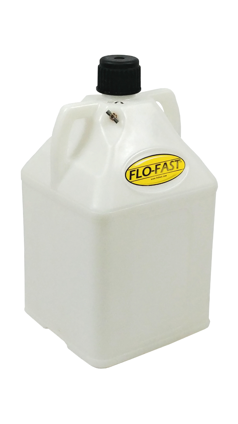 FloFast Fuel Jug / Can/ Container 15 Gallon White eBay