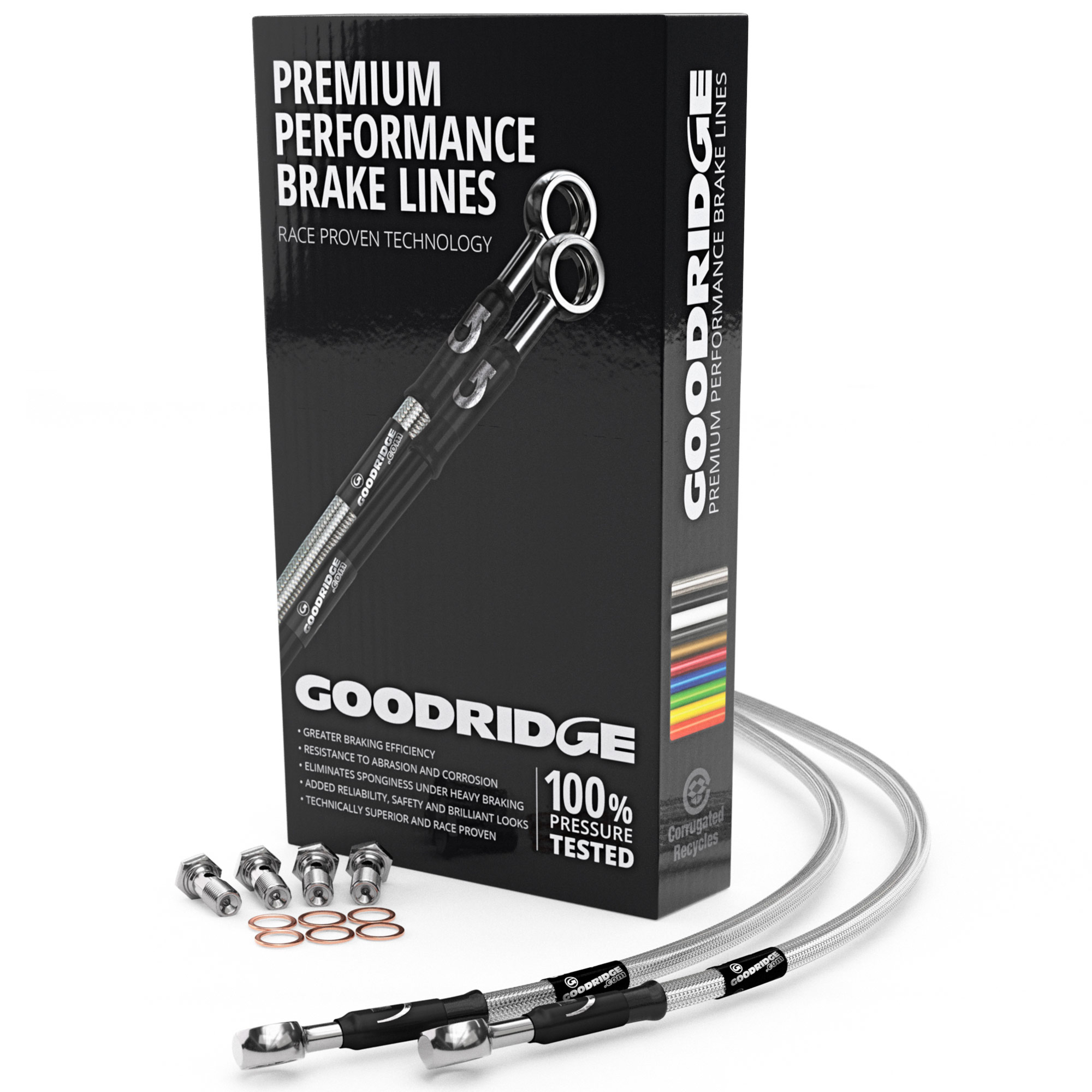 HONDA CBR 600 F4 F4I FX 1999-06 AS3 VENHILL BRAIDED FRONT BRAKE LINES HOSES RACE