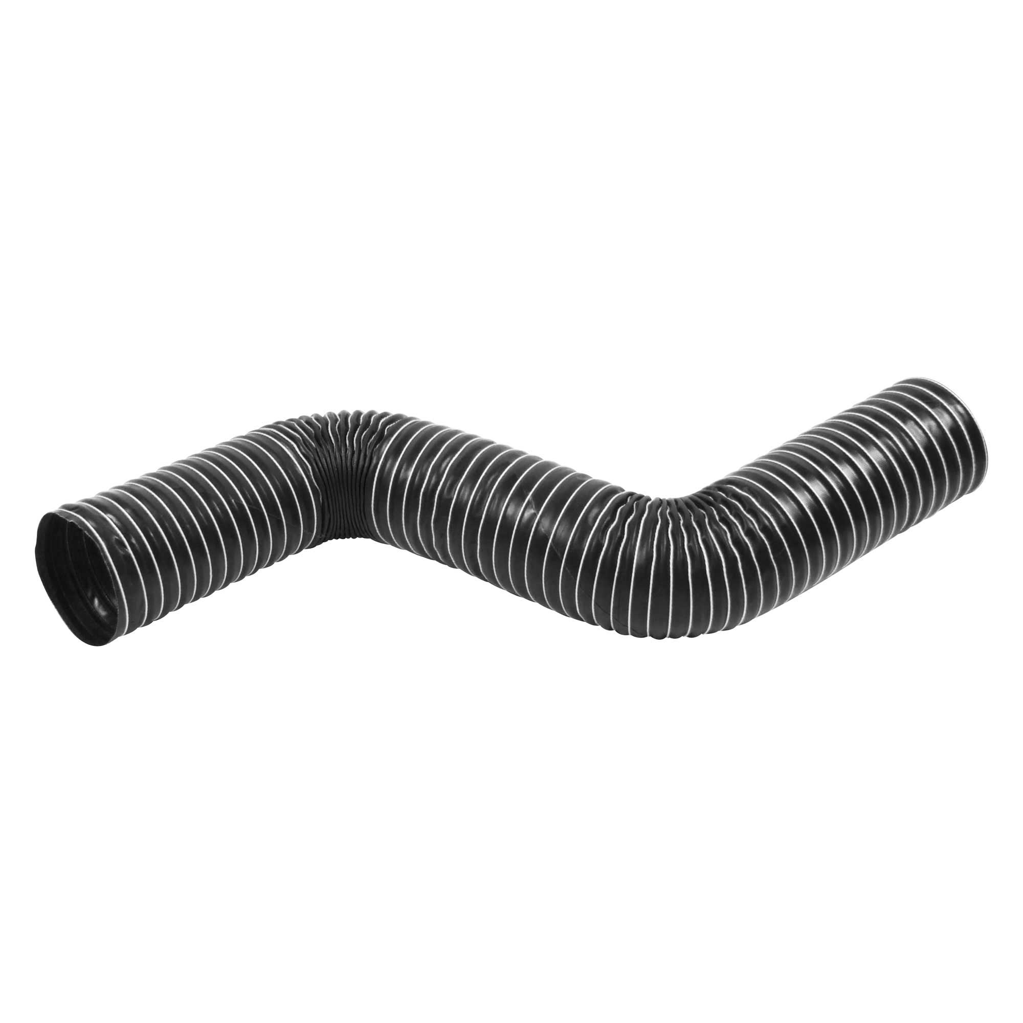 Black Ducting Hose Silicone Brake Cold Air Induction Intake Pipe Various Size