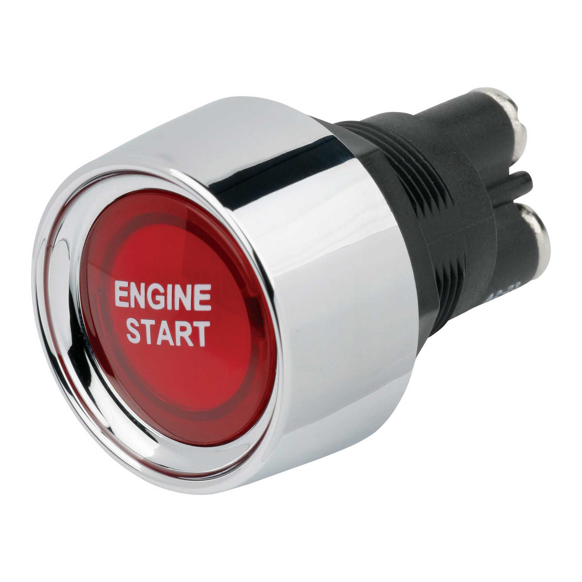 Heavy Duty Illuminated Push Start Button Engine Starter Switch Race