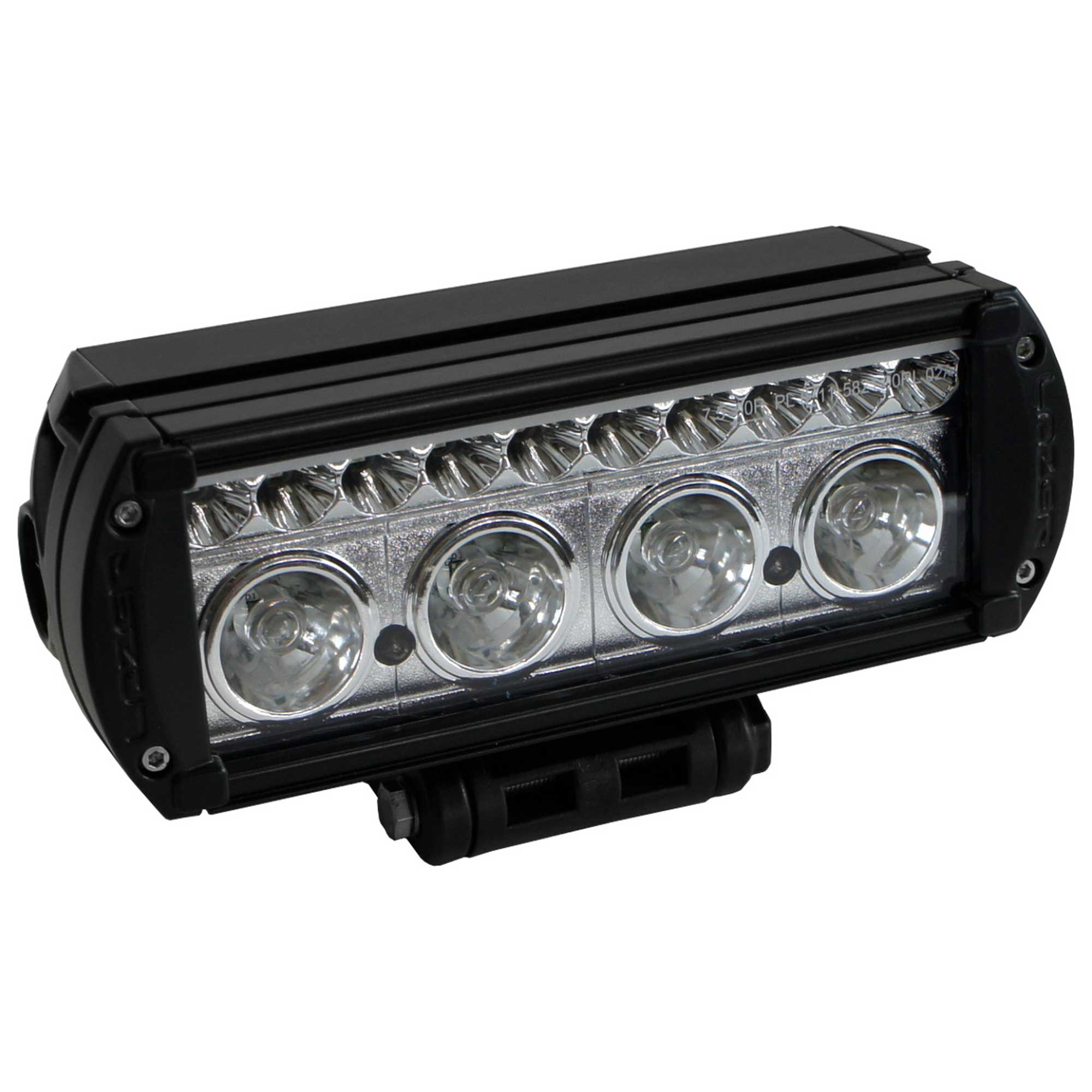 Lazer Lamps RS4 LED Driving Lamps With Daytime Running Lights Black