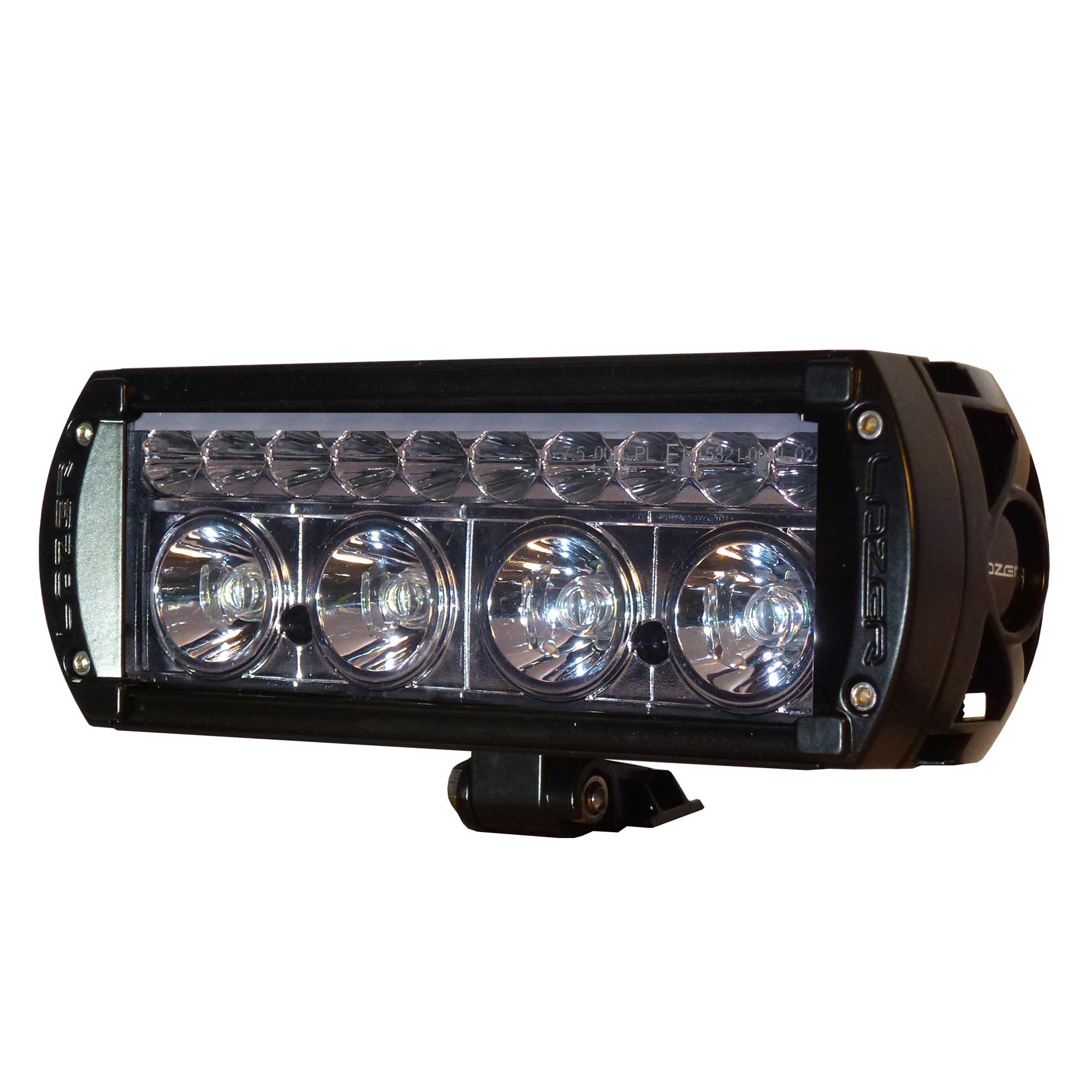 Lazer Lamps RS4 LED Driving Lamps With Daytime Running Lights Black