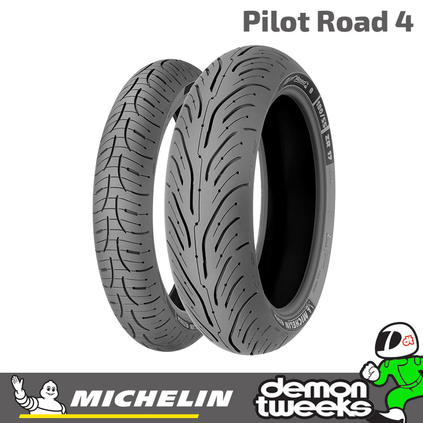 Michelin Pilot Road 4 Motorcycle Bike Sport Touring Tyre 160 60 Zr17 Rear 2ct Ebay