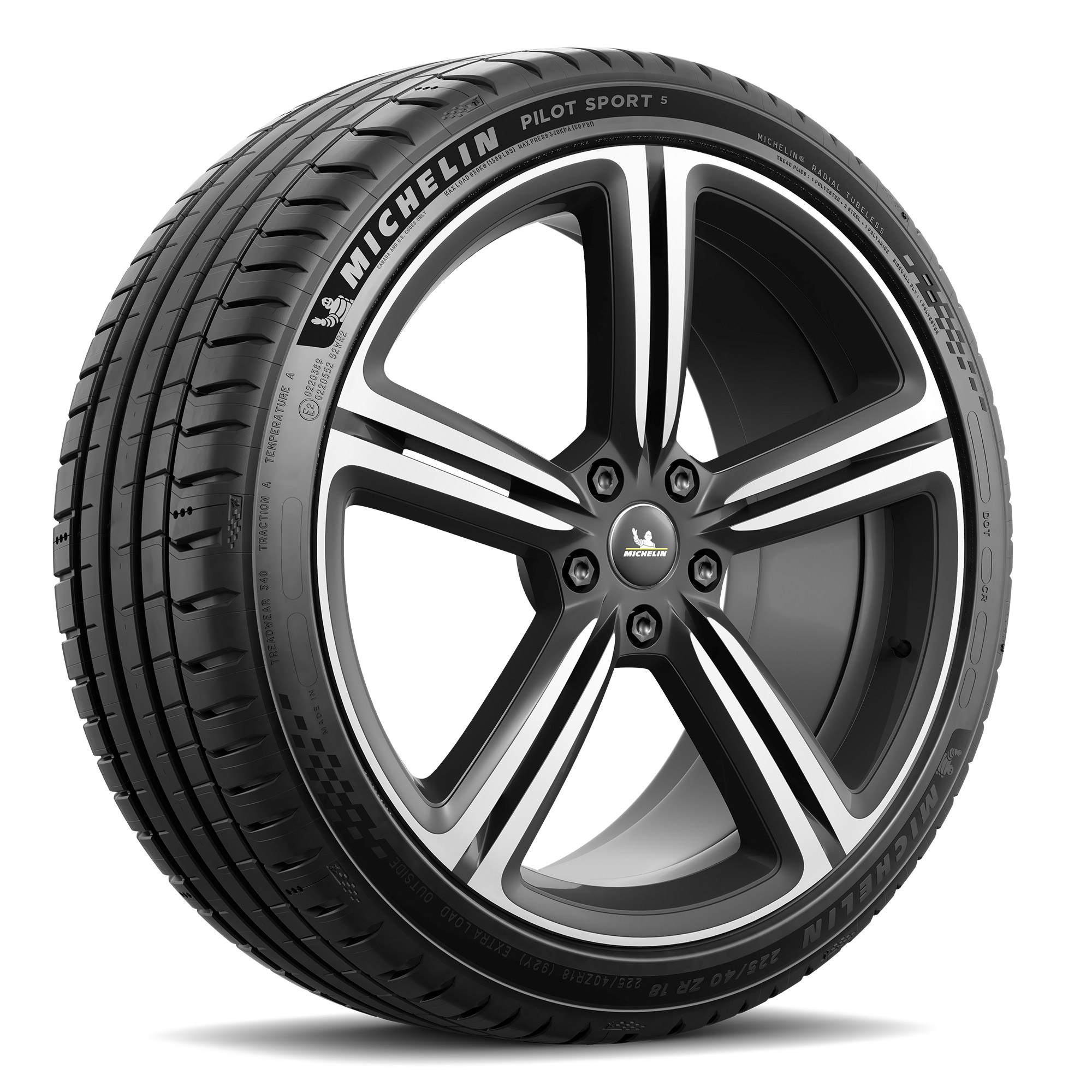 1 x 215/40 R17 87Y XL Michelin Pilot Sport 5 Performance Tyre