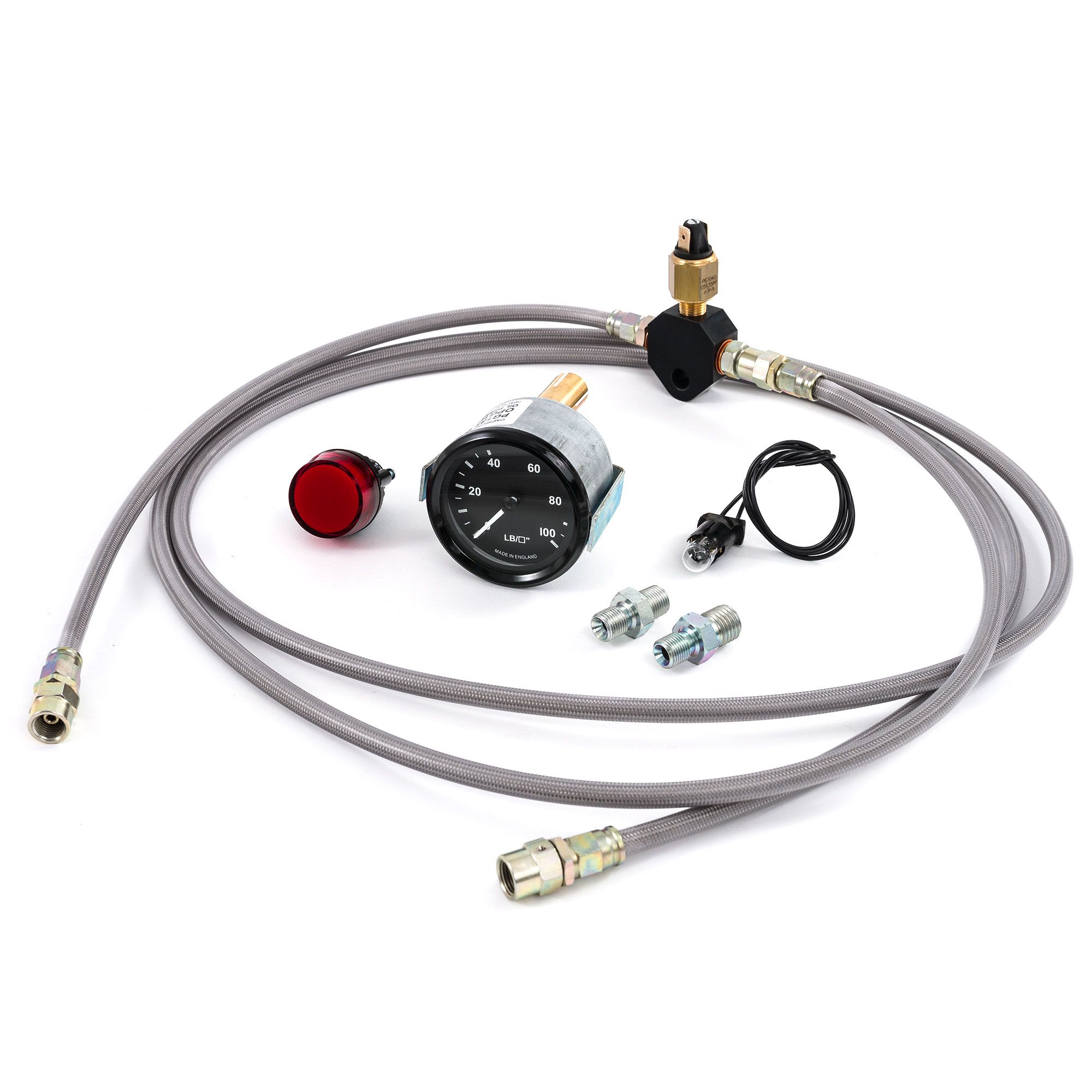 Demon Tweeks Caterham Mechanical Oil Pressure Gauge Kit Race