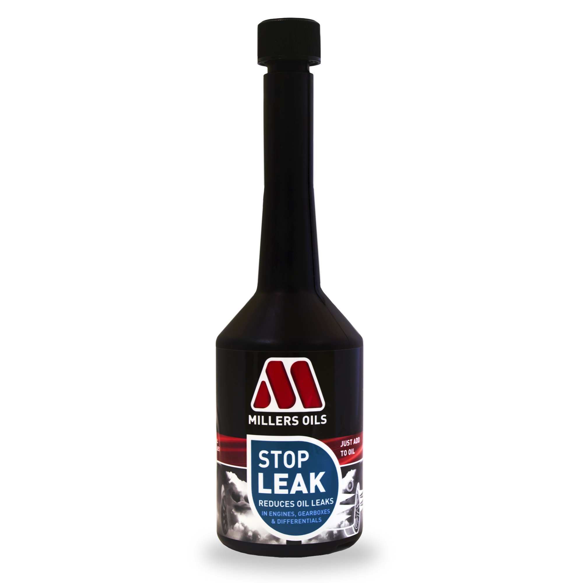 Millers Oils Stop Leak Oil Additive For Engine Gearbox Differential