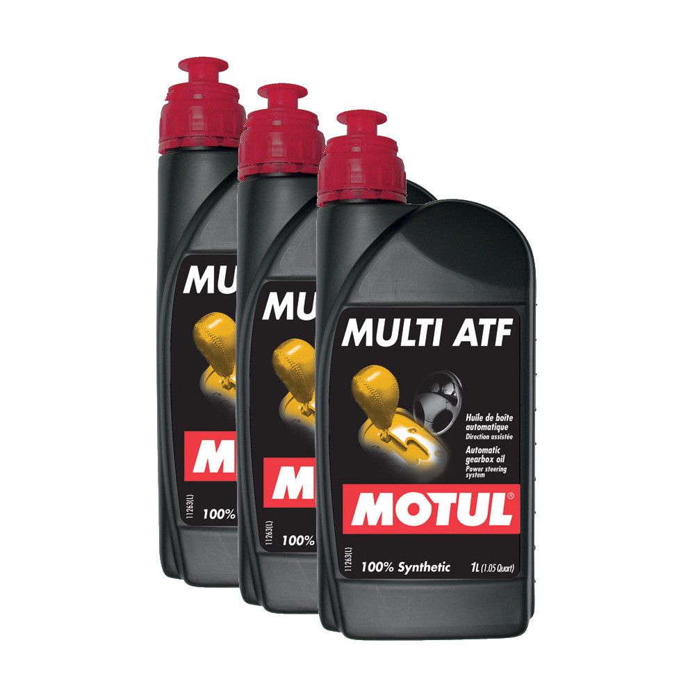 Motul Multi ATF Synthetic Automatic Transmission / Power Steering Fluid 3 Litres 3374650240695