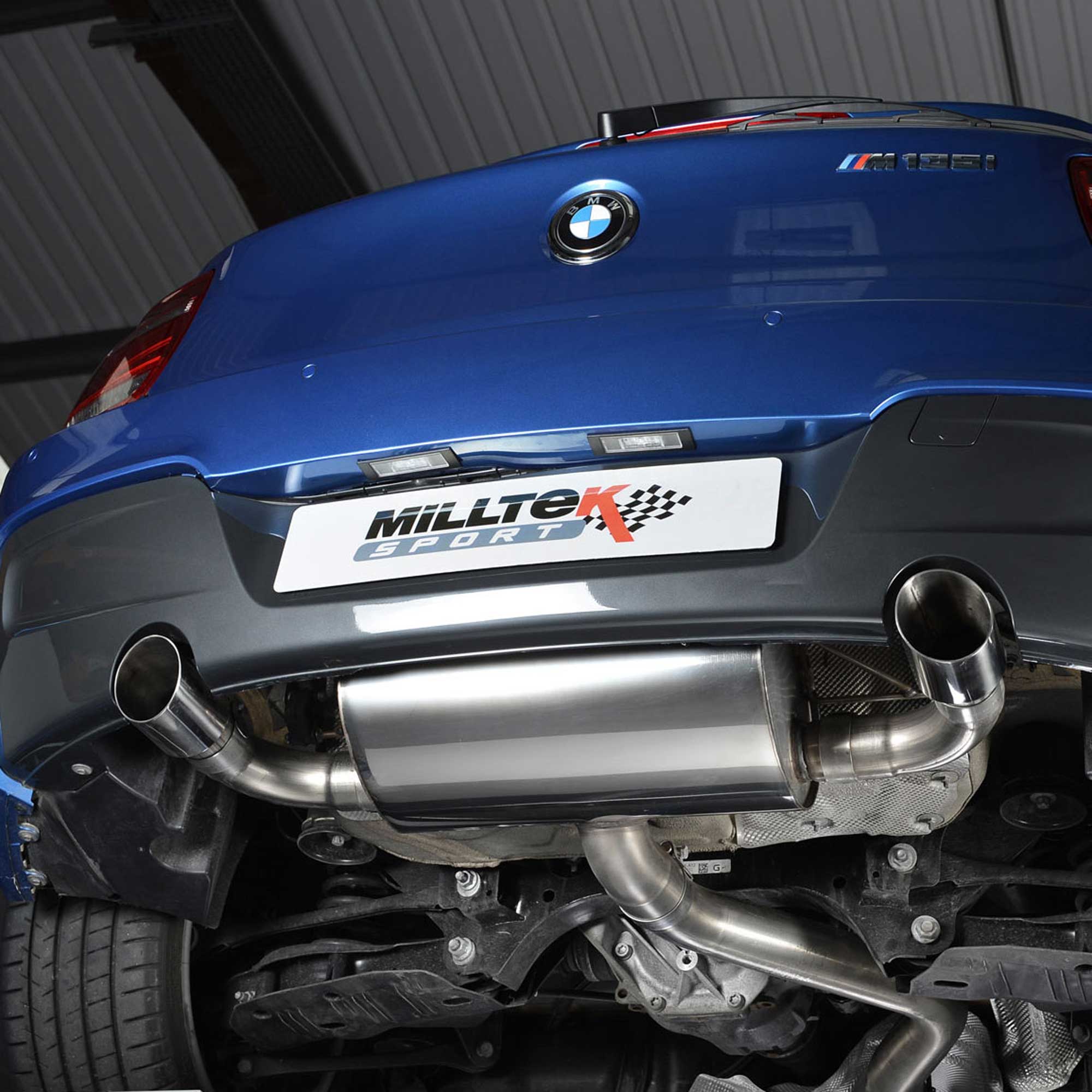 Milltek 3 00 Quot Res Cat Back Exhaust Gt90 Polished Tips For Bmw