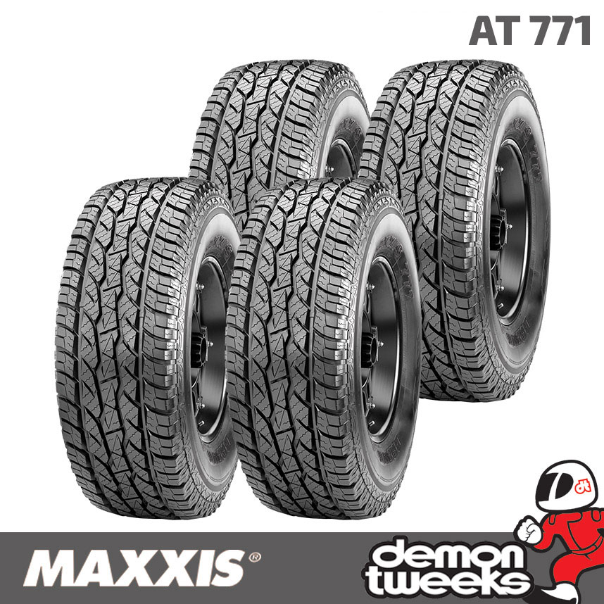 4 x 255 60 R18 112H XL Maxxis Bravo Series AT771 All Terrain Road Off ...
