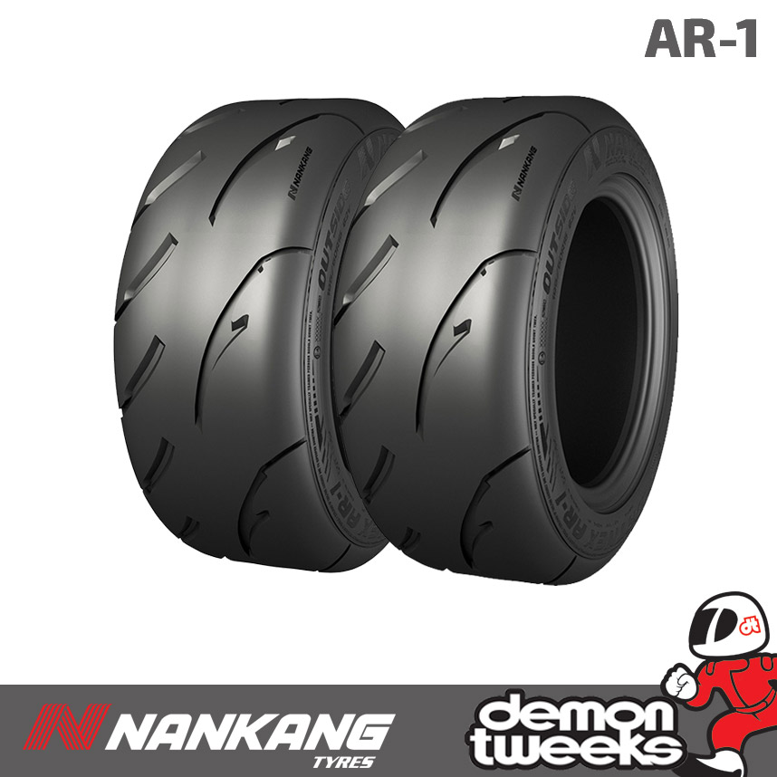 2 x Nankang 245/40/15 92W XL AR-1 Semi Slick Road Legal